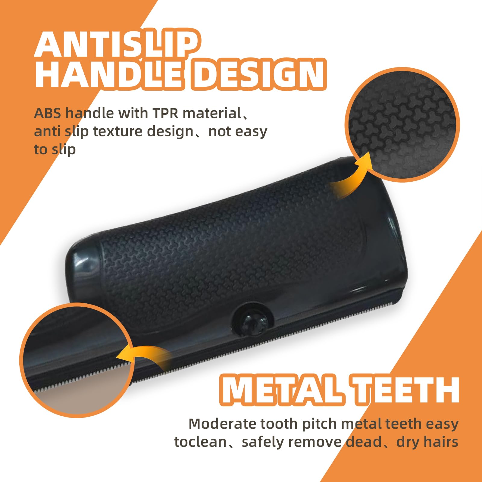 Deshedding Dog Brush, Ergonomic Pets Groomer For Matted Hair,Dog Grooming Supplies,Dog Brush For Shedding,Loose Hair, Grooming D