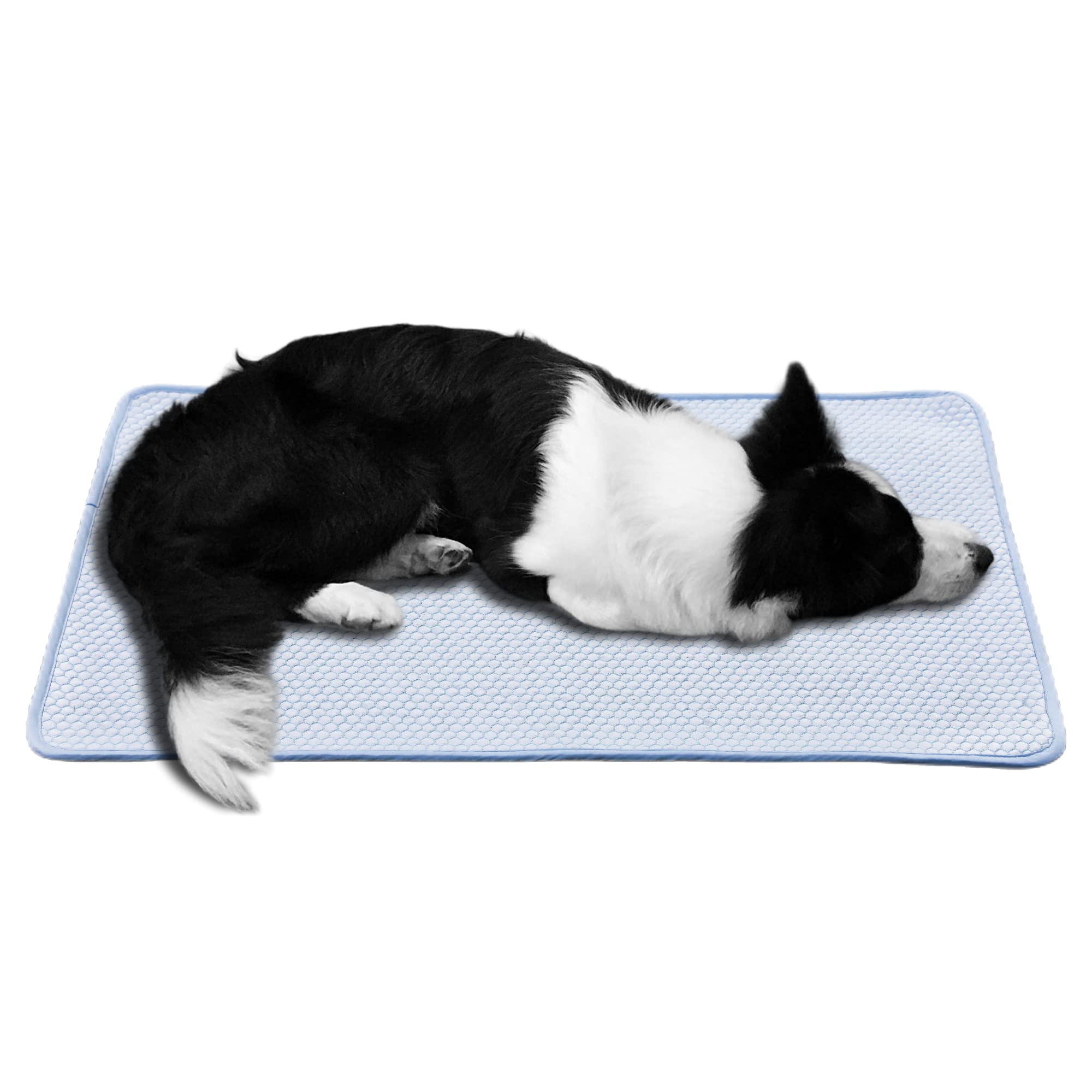 Petfelix Dog Cooling Mat, Chew & Scratch Resistant Qmax>0.5 For Medium To Large Dogs Up To 50 Lbs, L 35''*26'' Machine Washable 