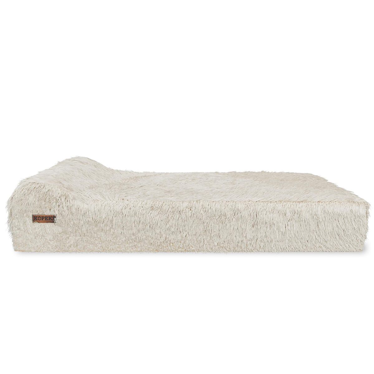 Kopeks Dog Bed Chew Proof Replacement Cover Memory Foam Beds - Extra Large (Jumbo Size) - Fluffy Brown