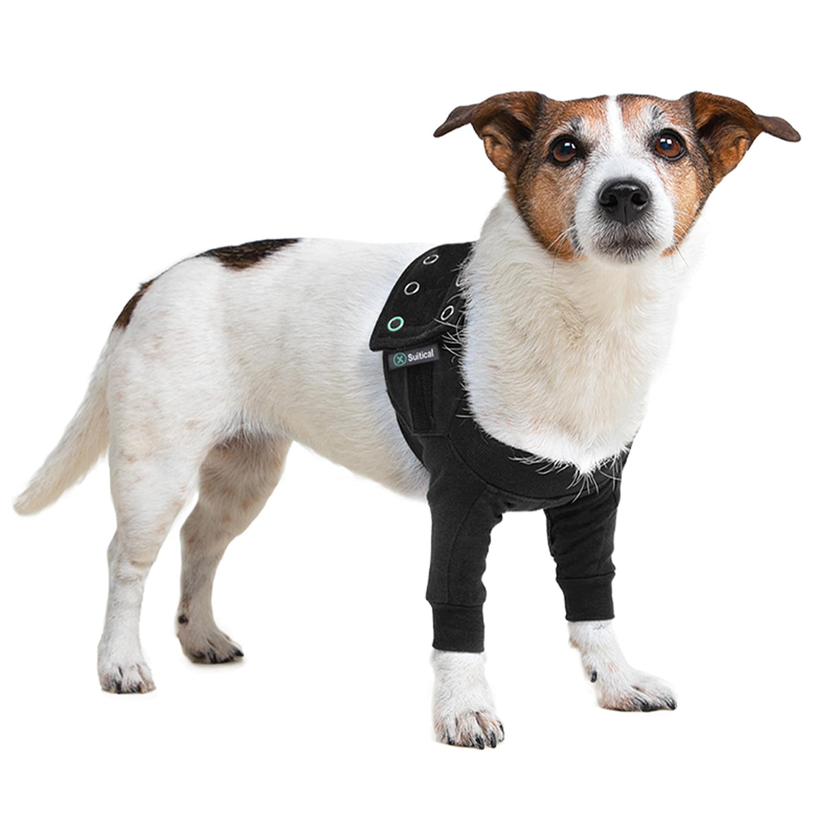 Suitical Recovery Sleeve For Dogs | Front Leg Protection After Surgery | Dog Leg Sleeve To Stop Licking | Machine Washable | Chest Circumference 15.7”- 20.5” | Sleeve Length 6.7” | Xs | Single Sleeve