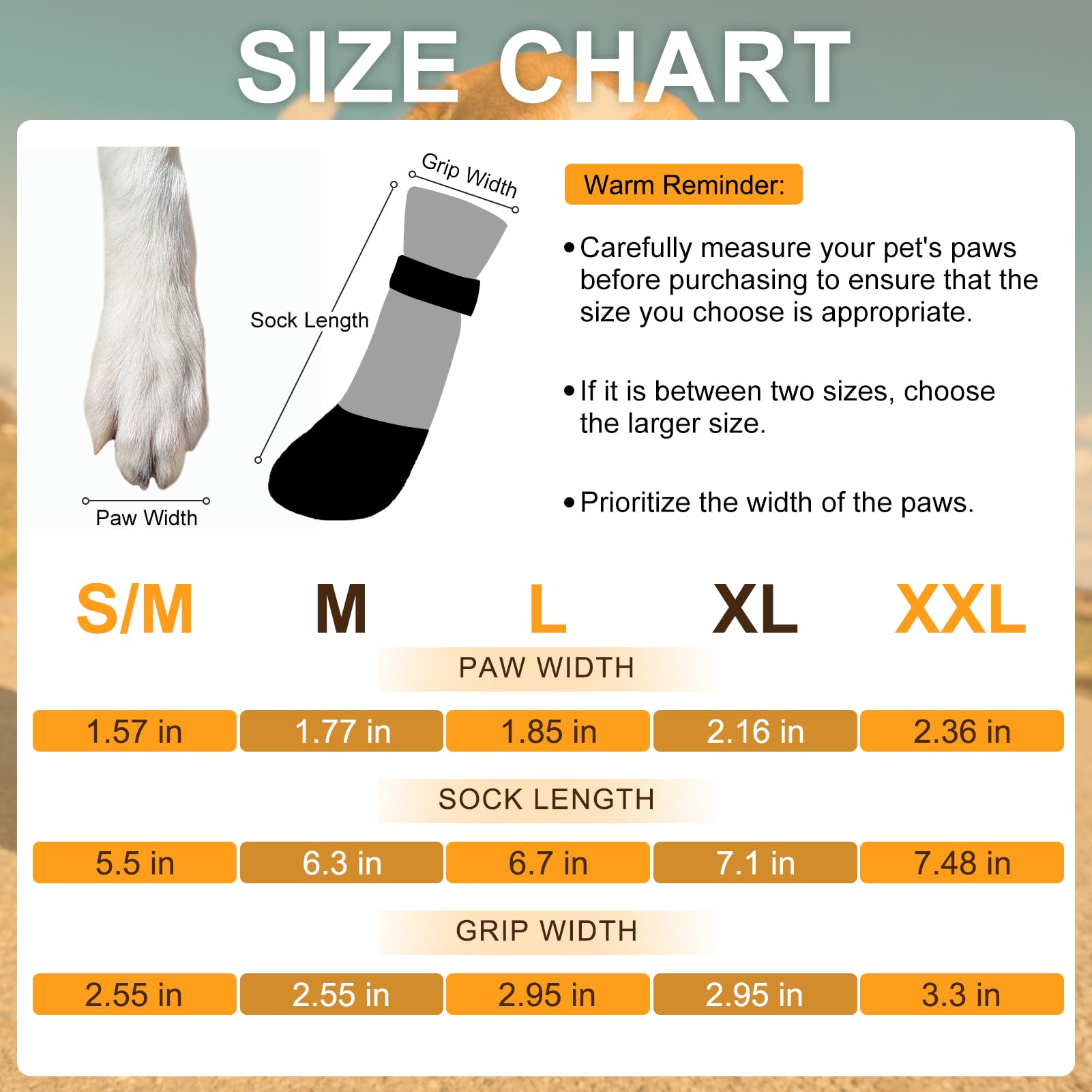 Beautyzoo Anti Slip Dog Socks Boots, Dog Shoes For Hot Pavement Rain Days, Waterproof Grip Dogs Booties Paw Protector For Hardwo