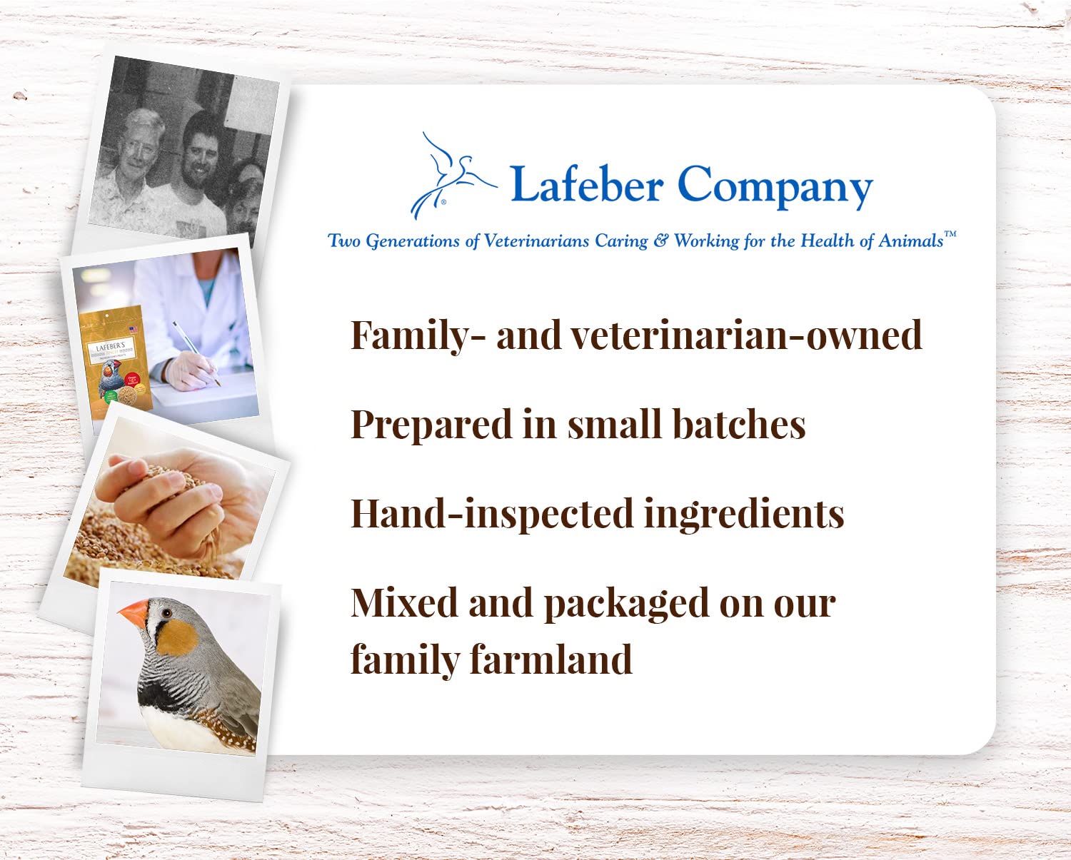 LAFEBERS Finch Premium Daily Diet (Classic, 1 lb)