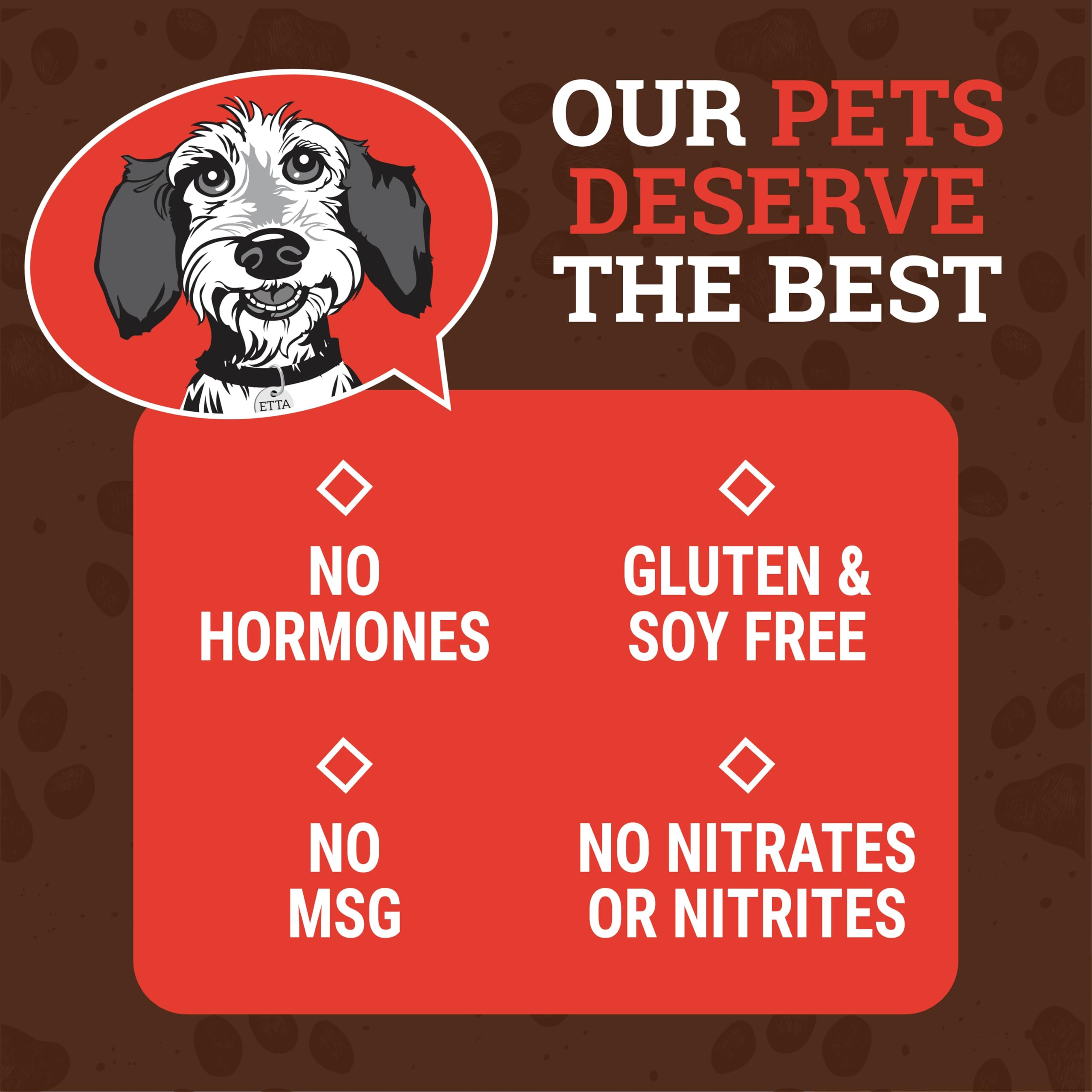 etta says! Yumm Sticks - Real Meat Beef Dog Jerky Treats - Human Grade - Made in The USA (24 Count Pack of 1)