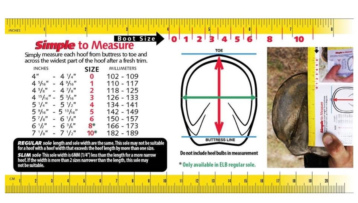 Cavallo Simple Hoof Boot For Horses, Size 3, Black