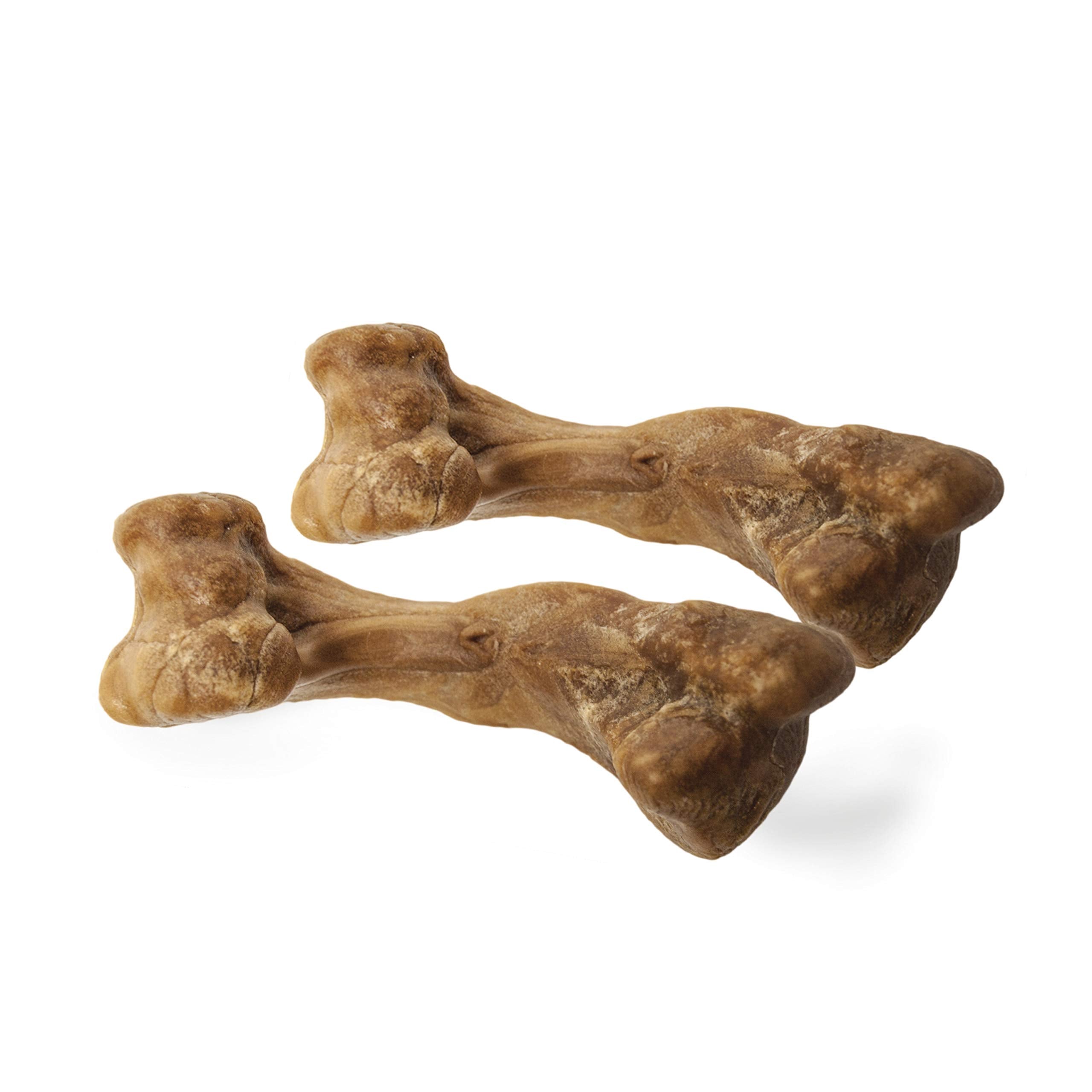 Nylabone Healthy Edibles WILD Natural Long-Lasting Dog Treats - Dog Bone Treats - Bison Flavor, Small (16 Count)
