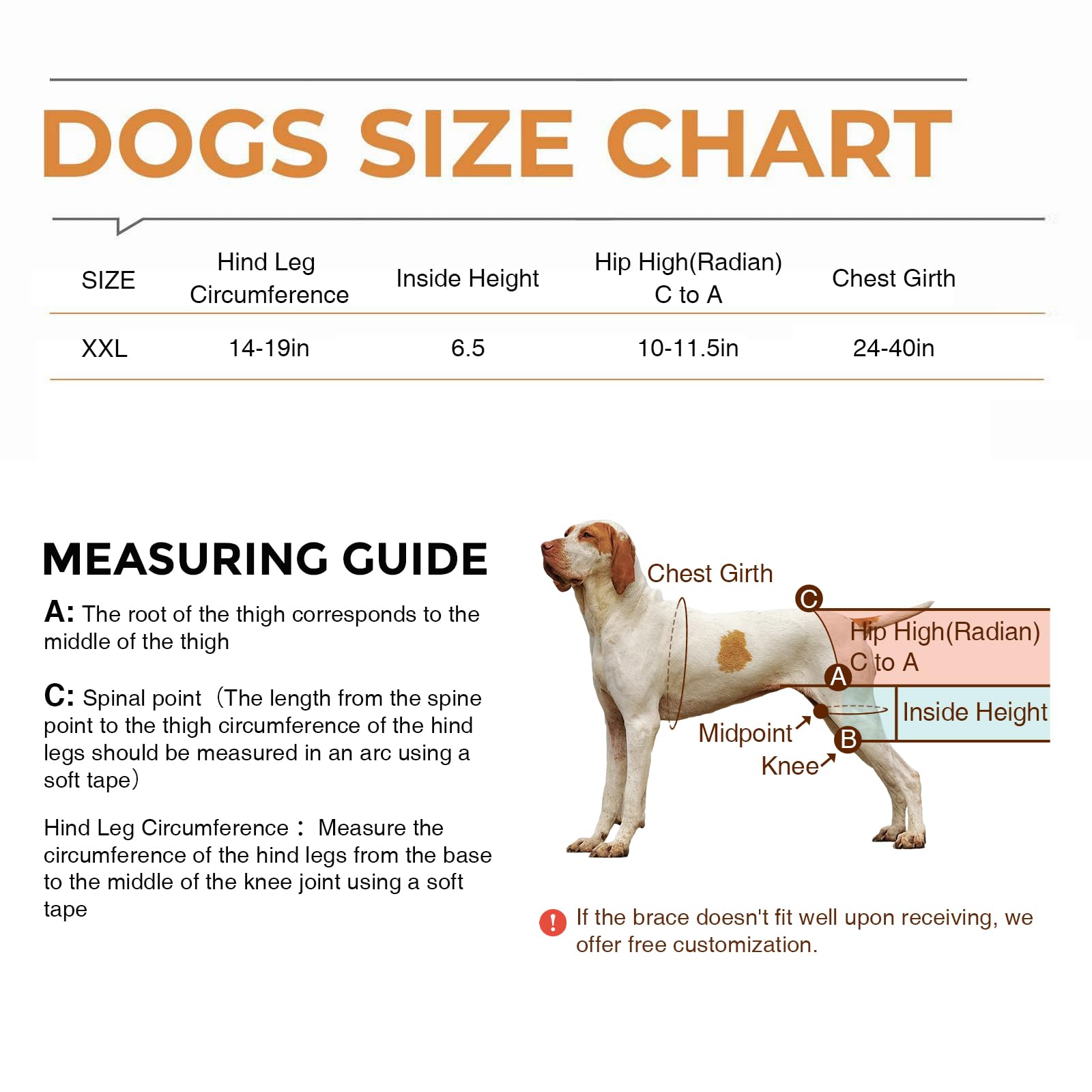 LISPOO Dog Hip Support Brace for Hip dysplasia,Hip Pain, Dog Hip Brace Support for Luxating Pattela,Hip Brace for Dogs Warm Hip