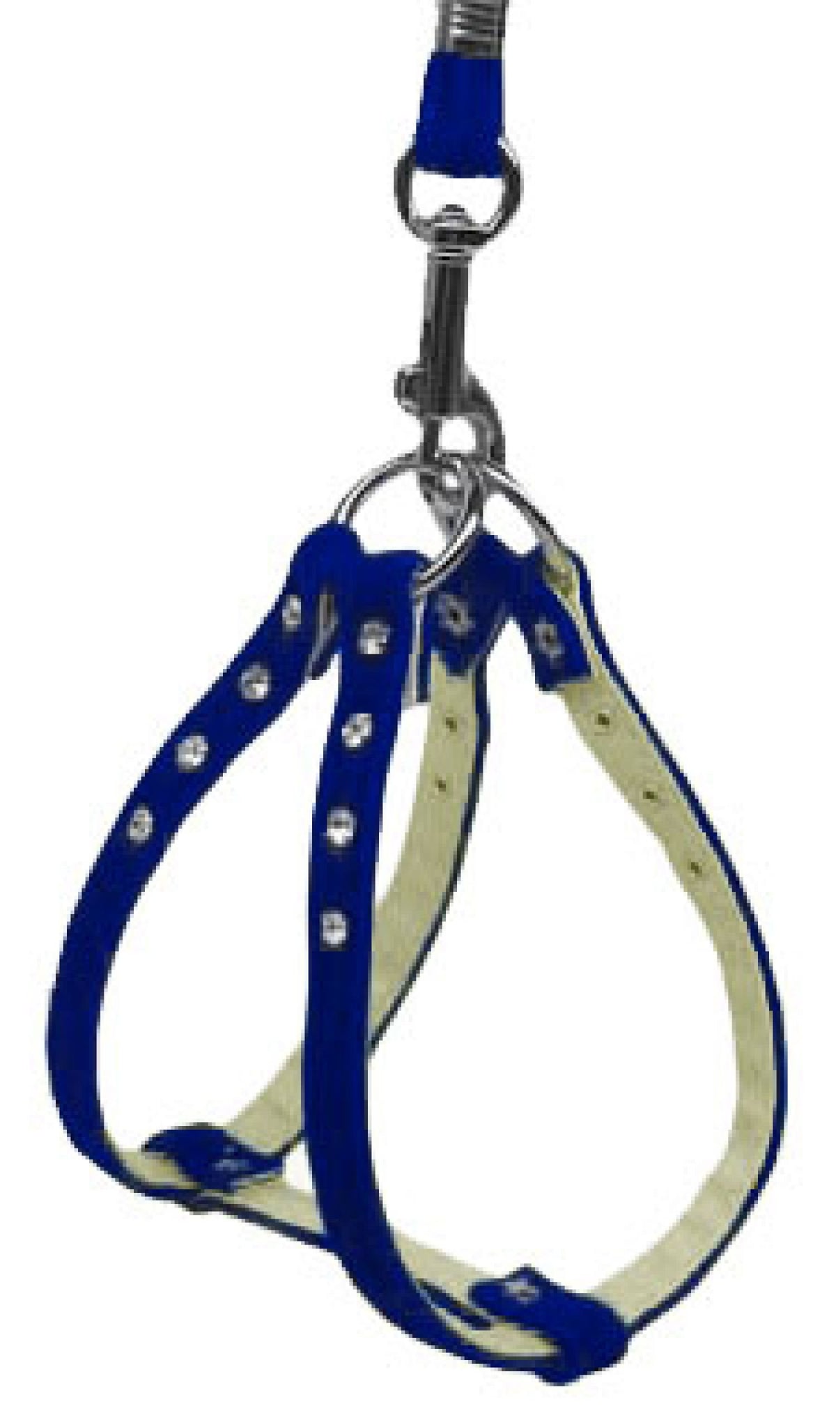 Mirage Pet Product Velvet Step-in Harness Blue VL 8