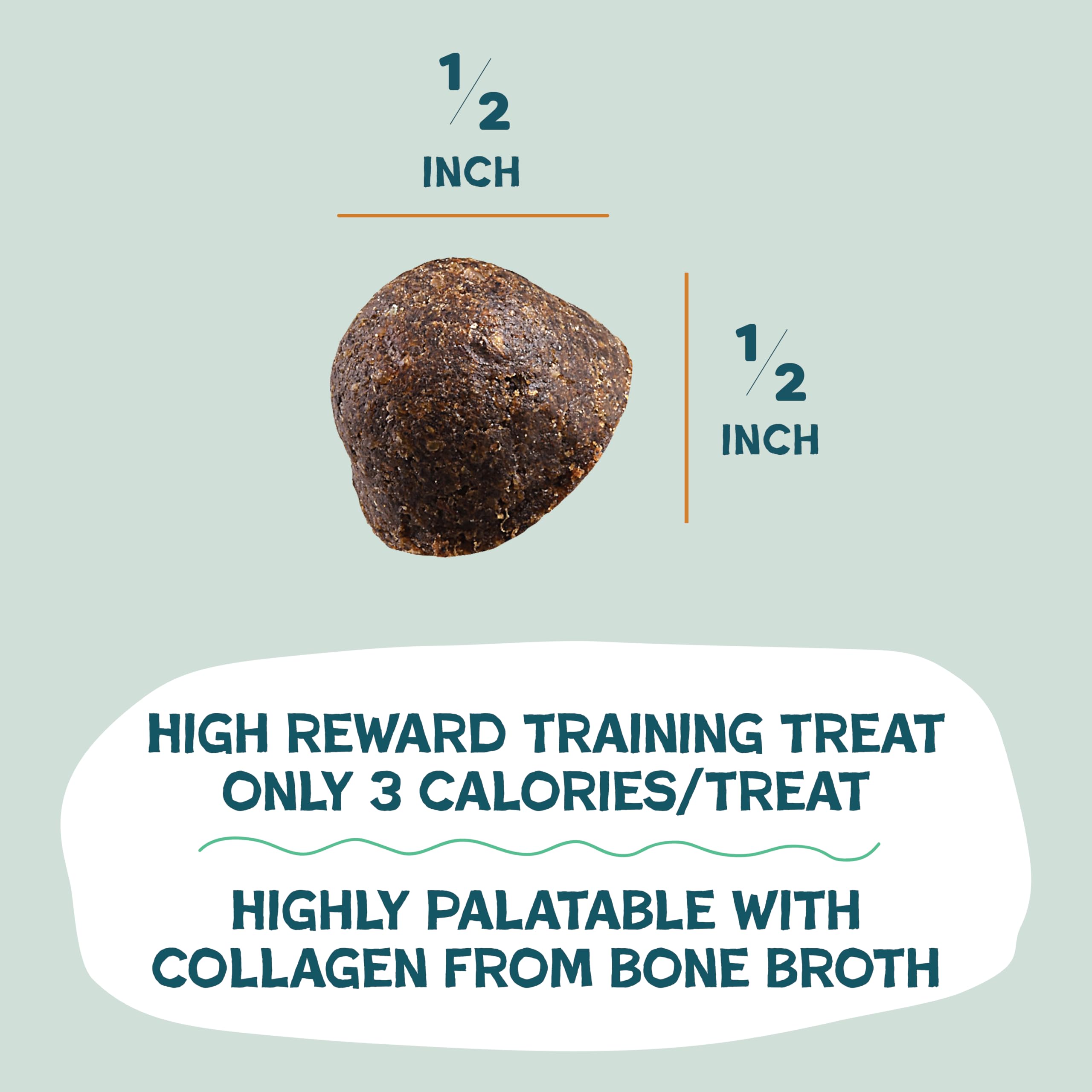 Shameless Pets Dog Training Treats, Bone Broth Bits- Natural & Healthy Puppy Treats - Soft Training Treats with Naturally Occurr