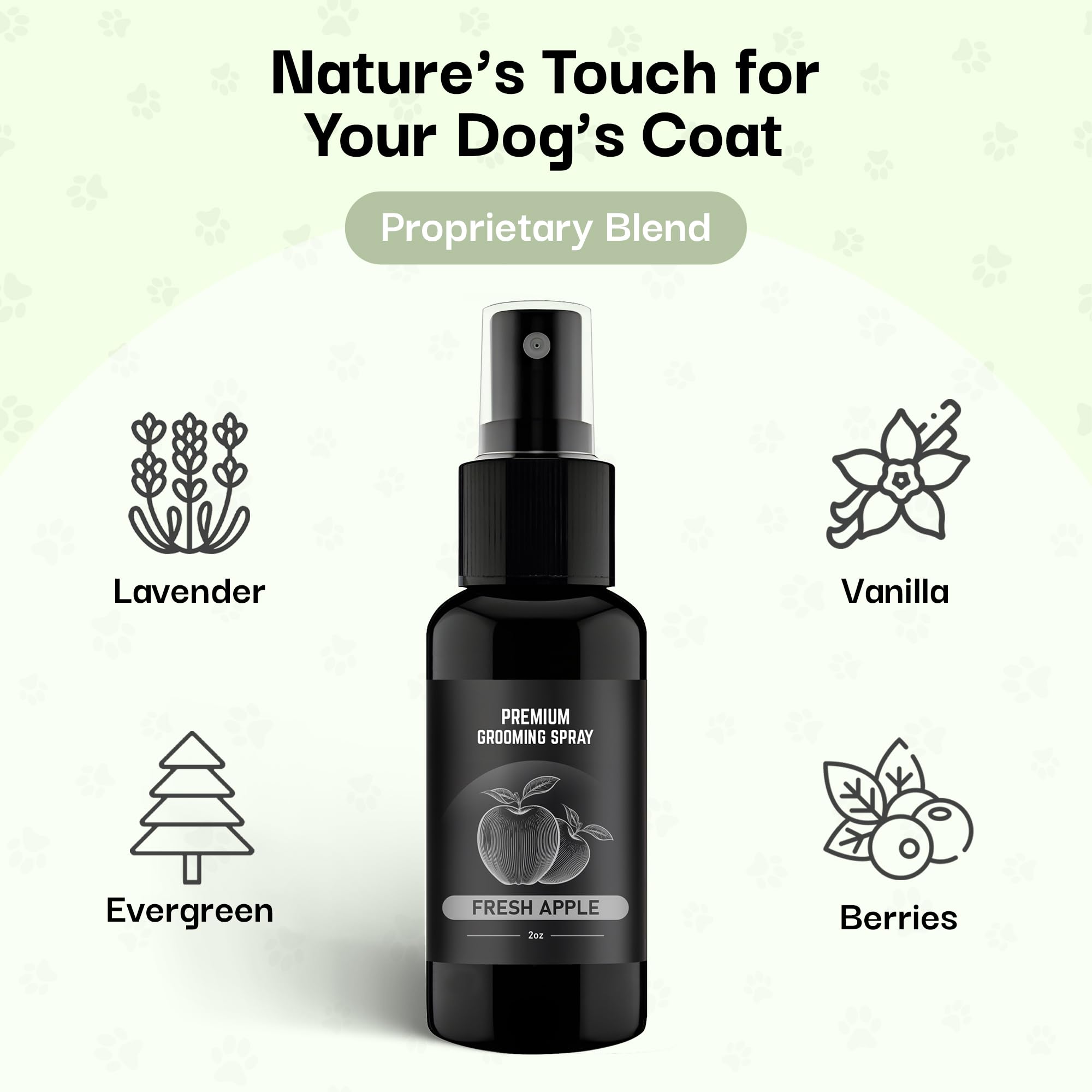 605Products Premium Dog Cologne & Odor Eliminator - Long Lasting Puppy Perfume, Deodorant Grooming Spray With Essential Oils, 2O