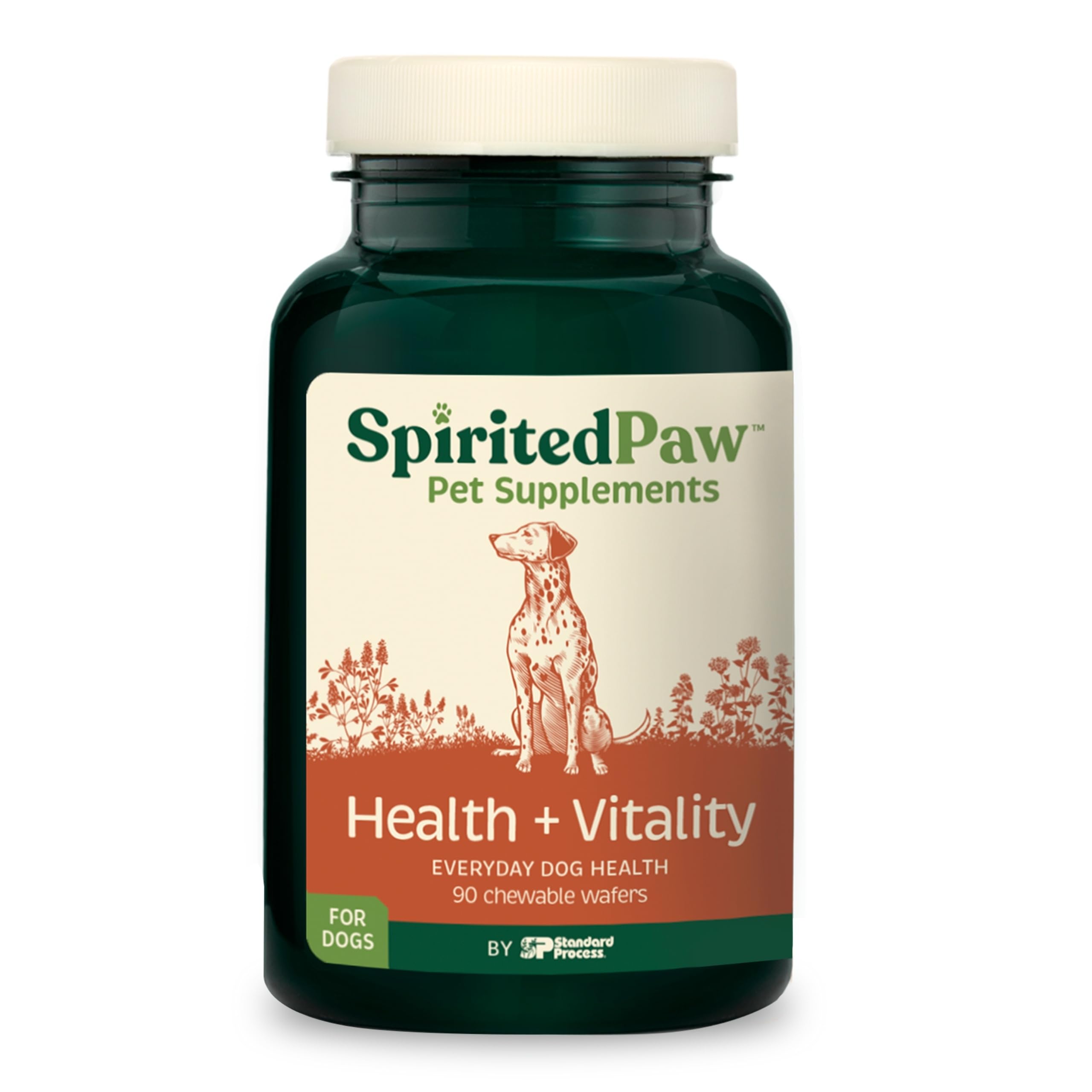 Spirited Paw Health + Vitality - Joint Health & Immune System Support - Healthy Heart & Coat Support - Multivitamin Pet Wellness