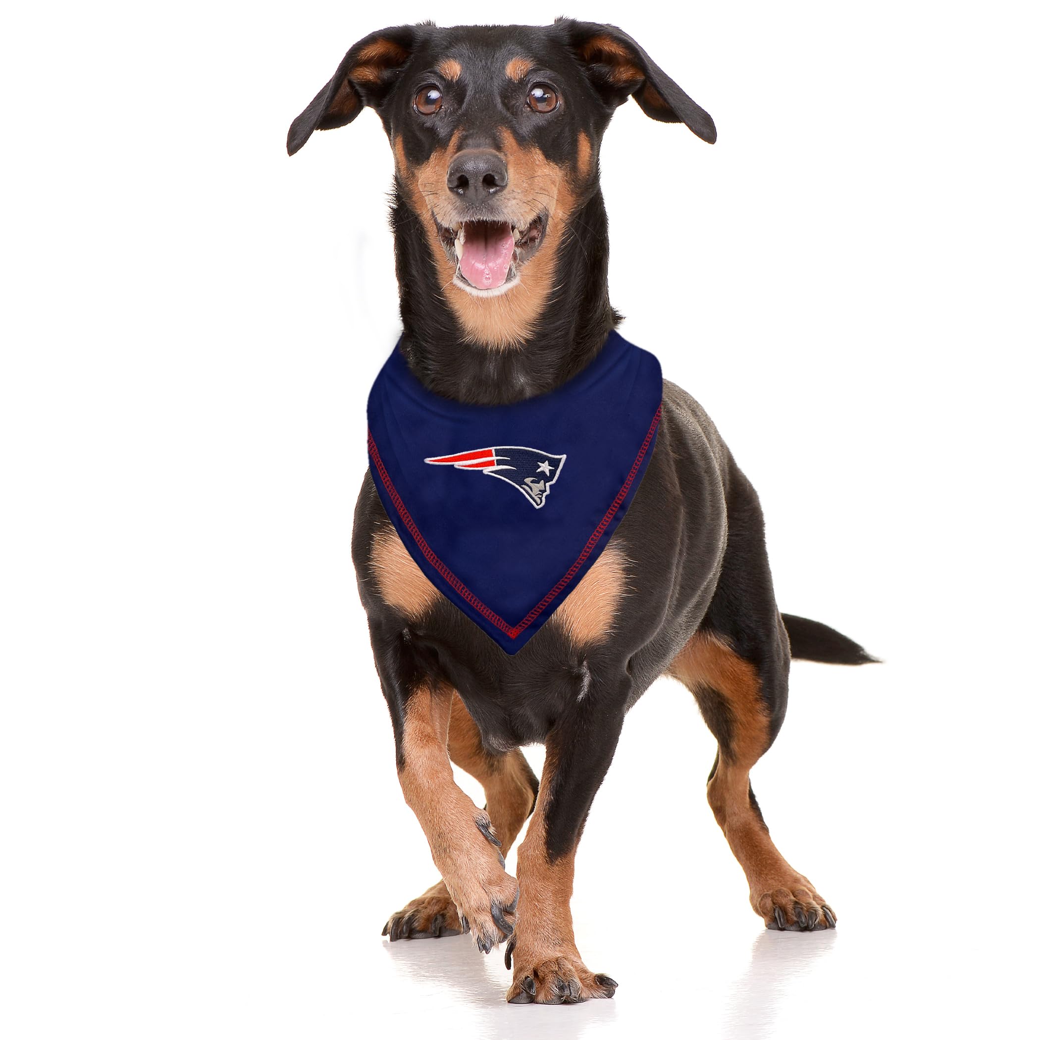 Pets First Nfl New England Patriots Tie Dog Bandana, Small/Medium. Ultimate Game-Day, Party Scarf Bib For Pet Cat Dog (Nep-3550-