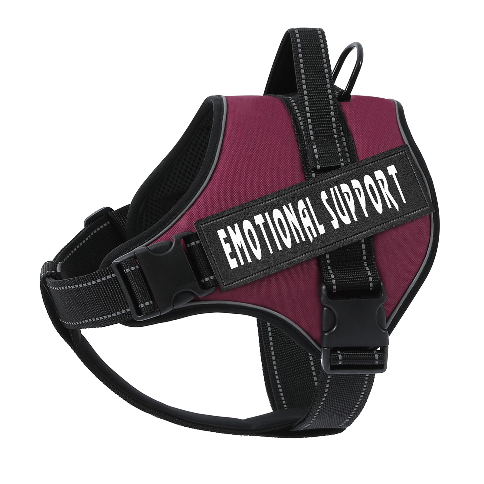 Voopet Emotional Support Dog Harness, Professional Service Dog Vest Harness For Small Medium Large Dogs, Reflective Breathable A