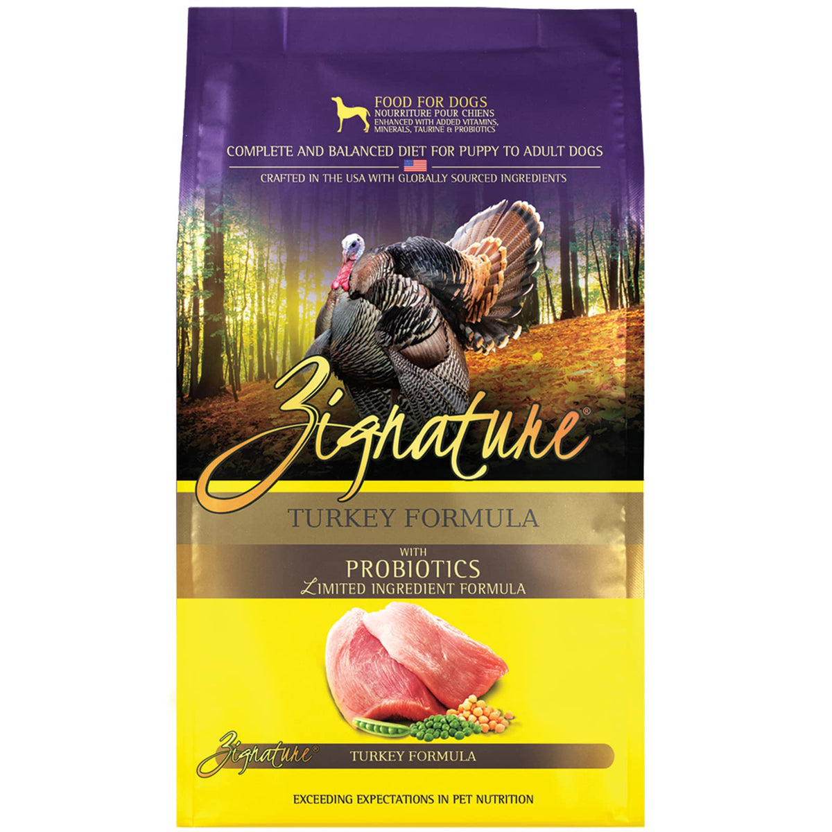 Zignature Turkey Limited Ingredient Formula Dry Dog Food 12.5 Lb