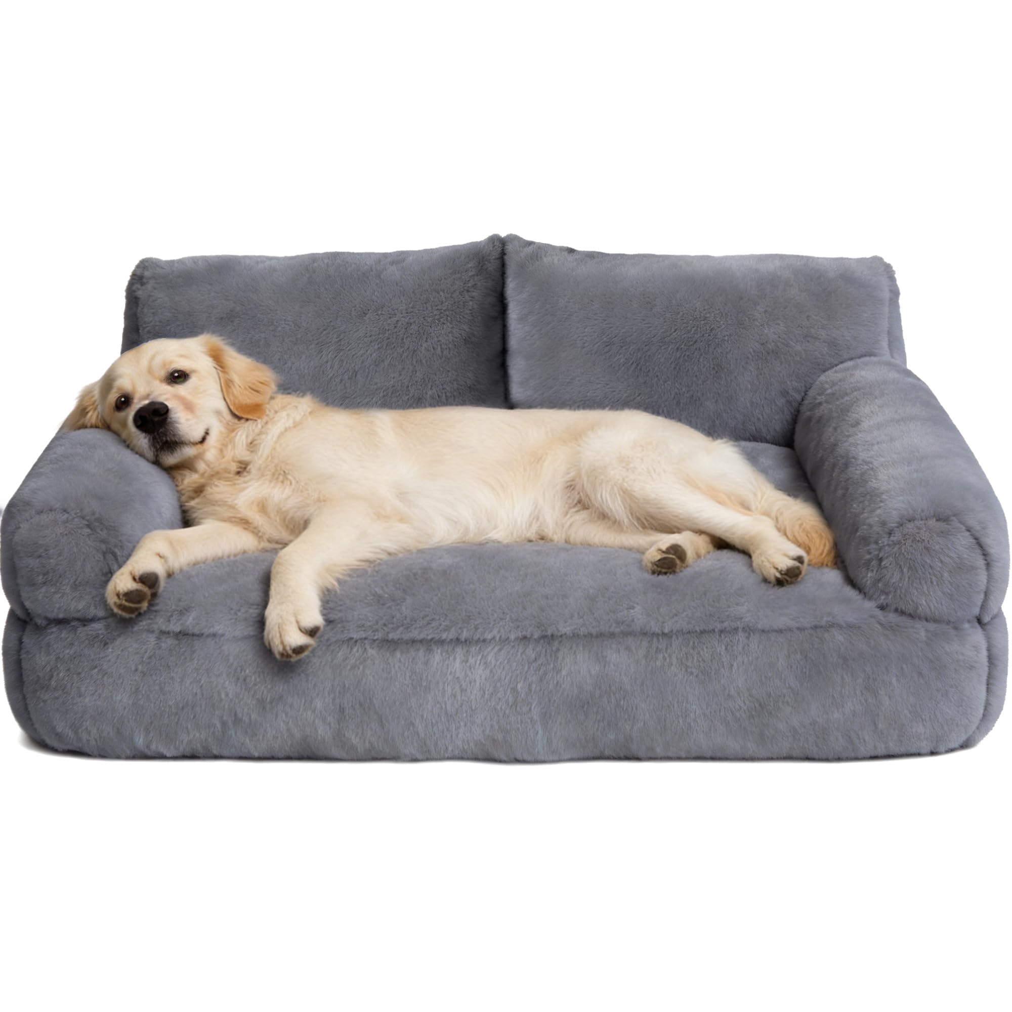 FURMORENE Cat Beds for Indoor Cats, Cat Couch Bed, Cute Cats Sofas for Medium Pets, Dog Sofas & Chairs with Removable Washable C