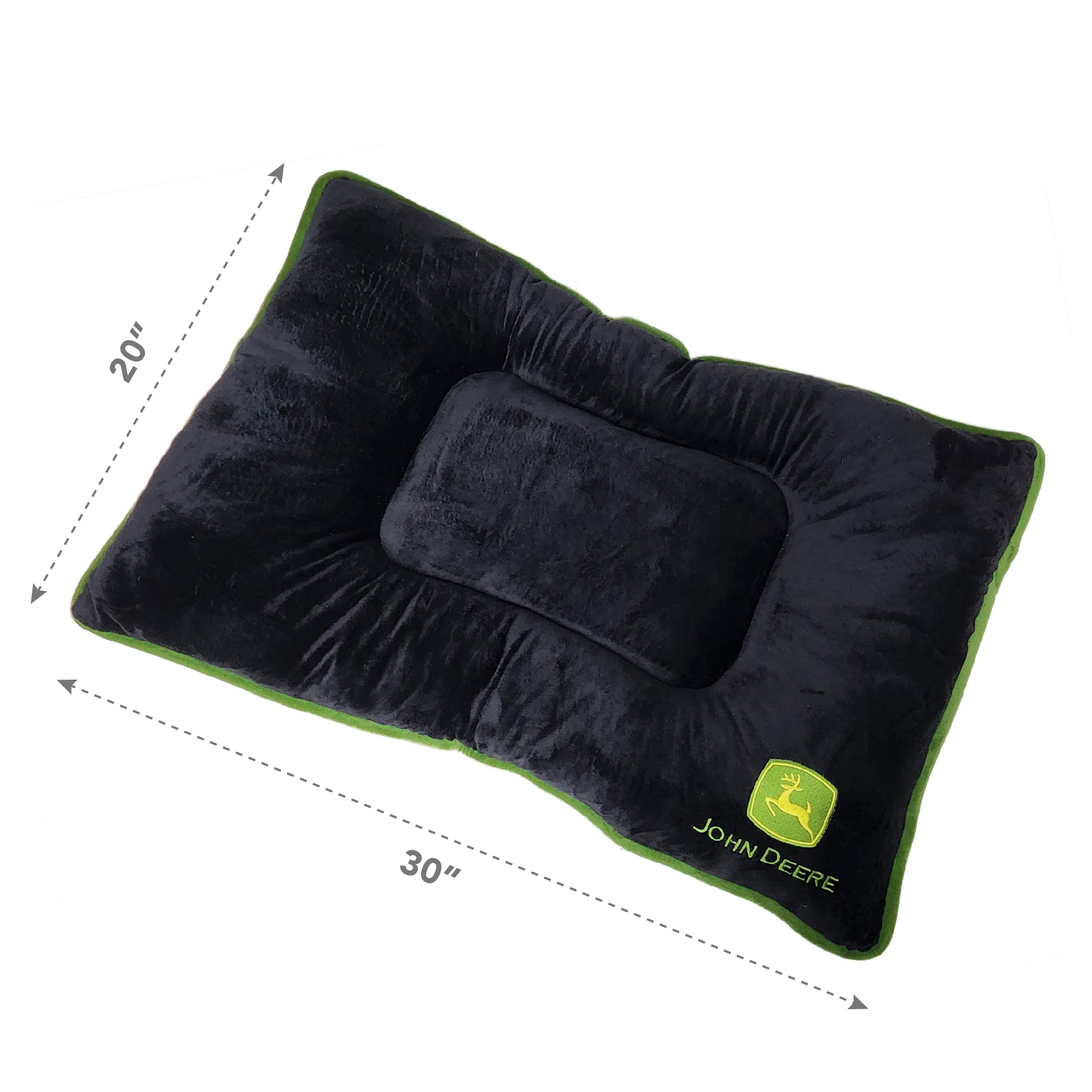 Pets First John Deere Pet Bed Mattress For Dogs & Cats. A Licensed Dog Bed Pillow For Construction, Tractors, John Deere Fans! R