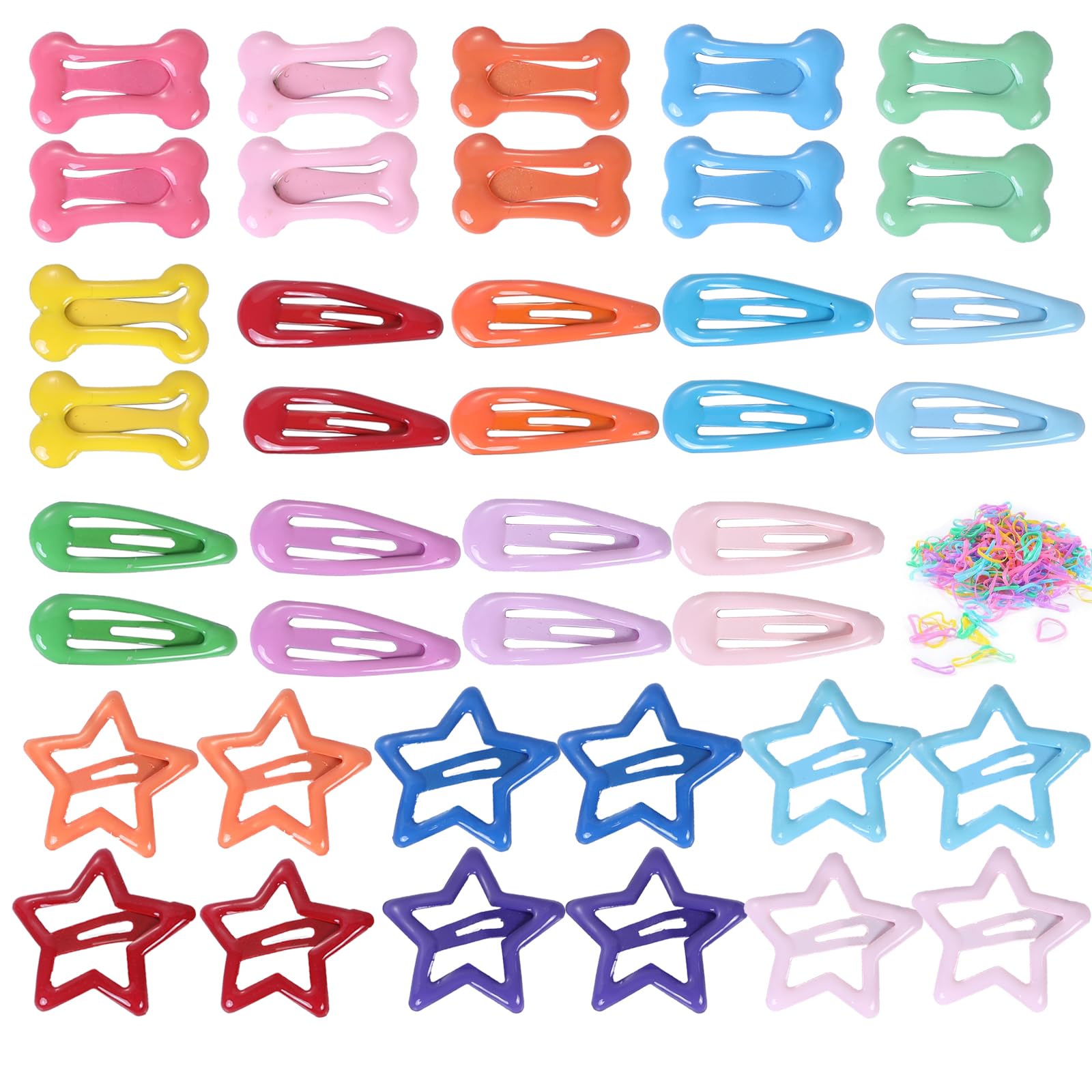 Dog'S Hair Bows Clips,Small Handmade Hair Accessories Bow Pet Puppy For Doggies Cat Kitten Rabbit Grooming Accessories (Mixcolor