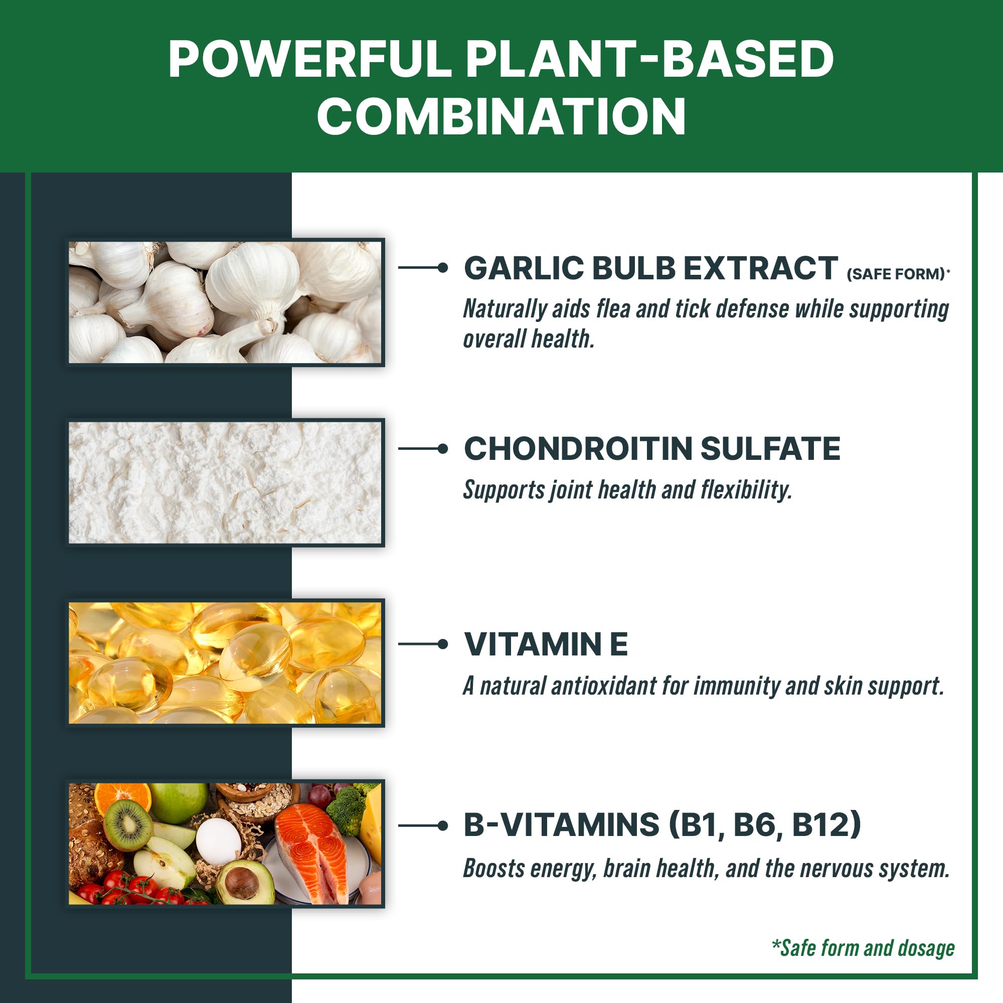 Flea and Tick Oral Prevention Support & Treatment for Dogs and Cats - Natural Flea Control with Multivitamin - Supplement Drops