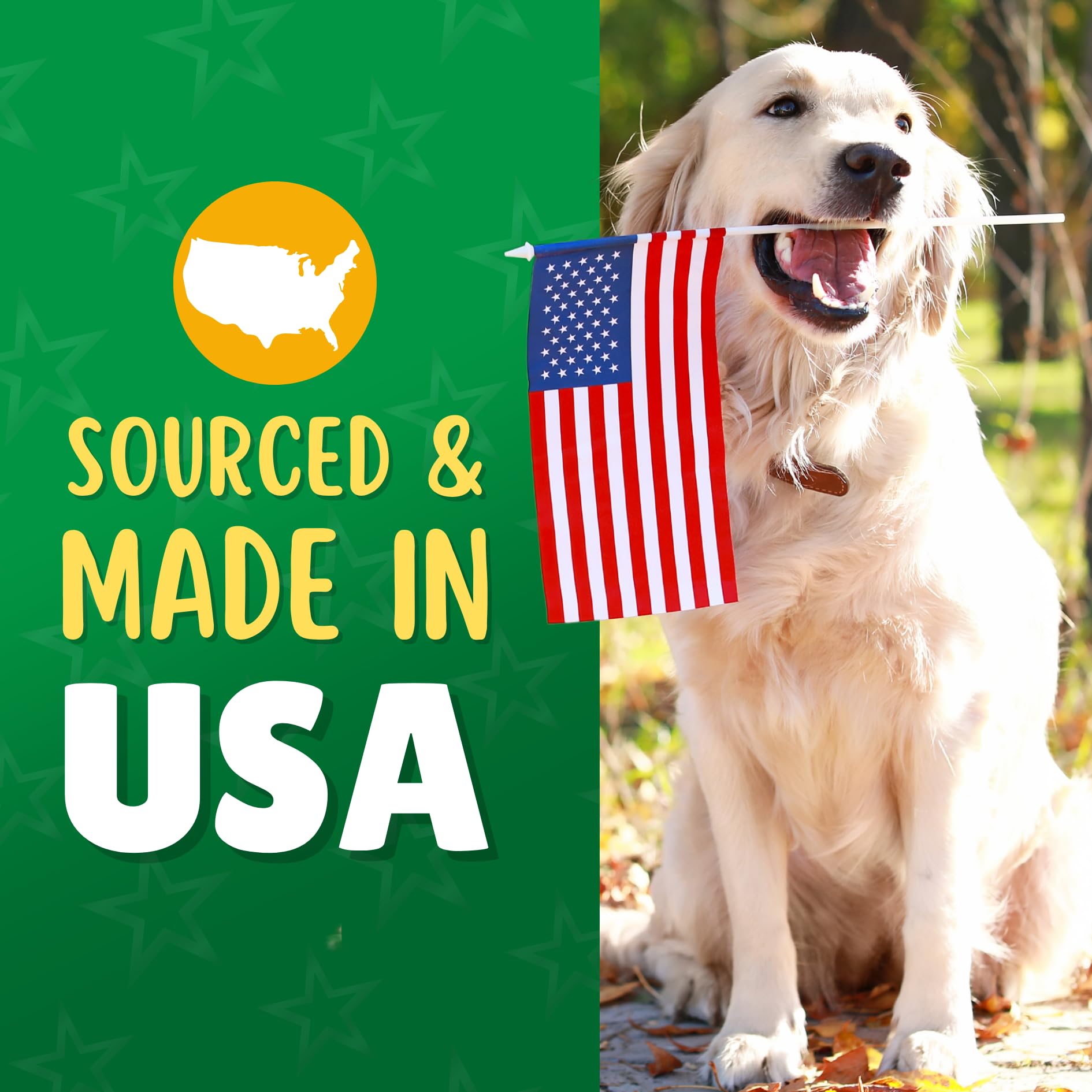 Chicken Wrapped Rawhide Dog Treats - 40ct. Rawhide Chew Sticks - Long Lasting Chews for Small Dogs Made in The USA with Natural