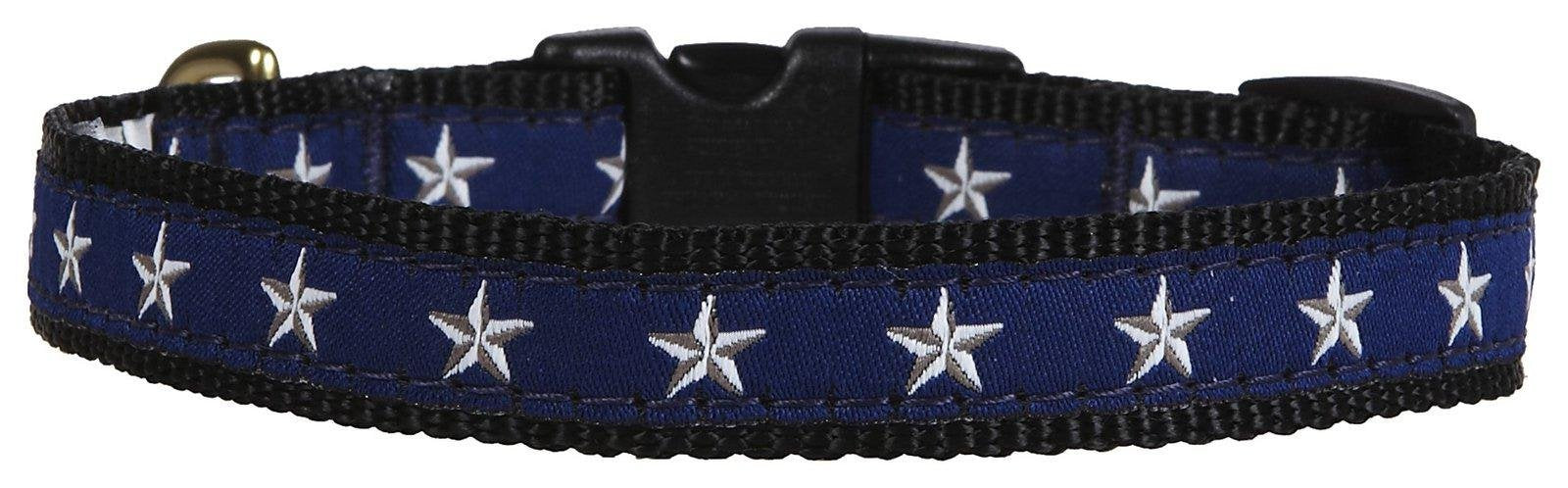Up Country Dog Collar North Star Made In Usa (Large (15 To 21 Inches) 1 Inch Wide Width)