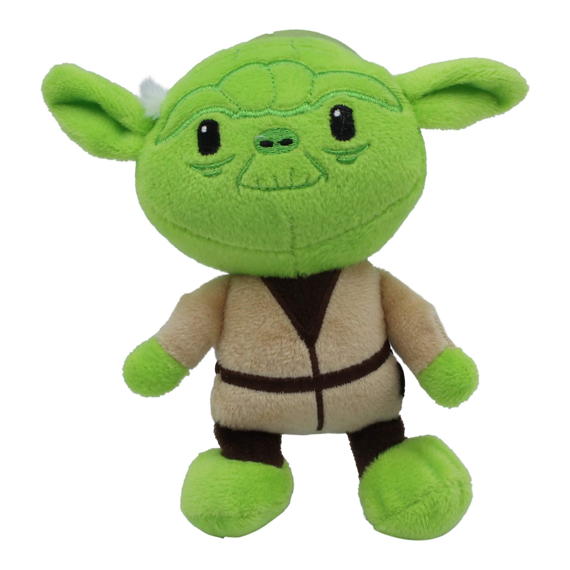 Star Wars For Pets Plush Yoda Figure Dog Toy | Soft Star Wars Squeaky Dog Toy | Large | Adorable Toys For All Dogs, Official Dog Toy Product Of Star Wars For Pets