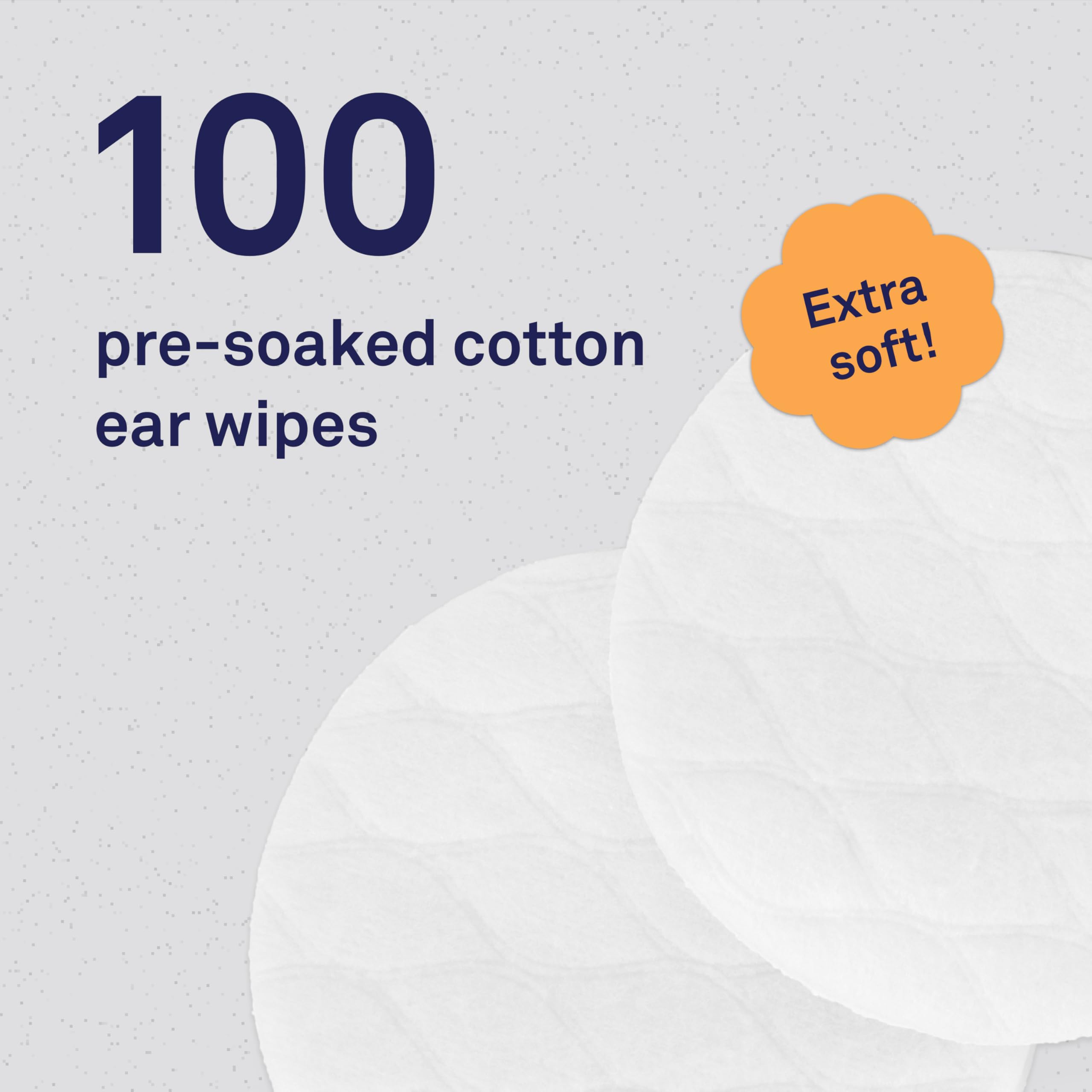 Petpost | Dog Ear Cleaner Wipes - Ultra Soft Cotton Pads In Coconut Oil Aloe Solution - Dog Ear Rinse & Cleanser 100 Ct.