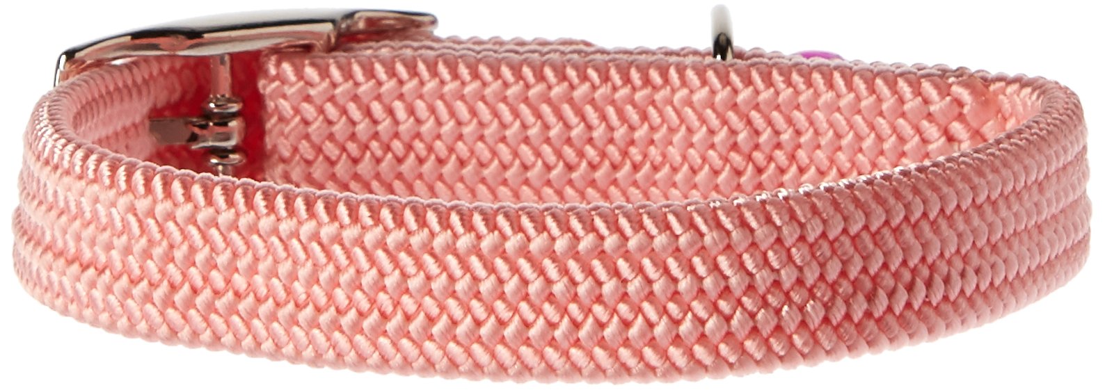 Omnipet Kool Kat Elastic Cat Safety Collar With Bell, Pink, 8''