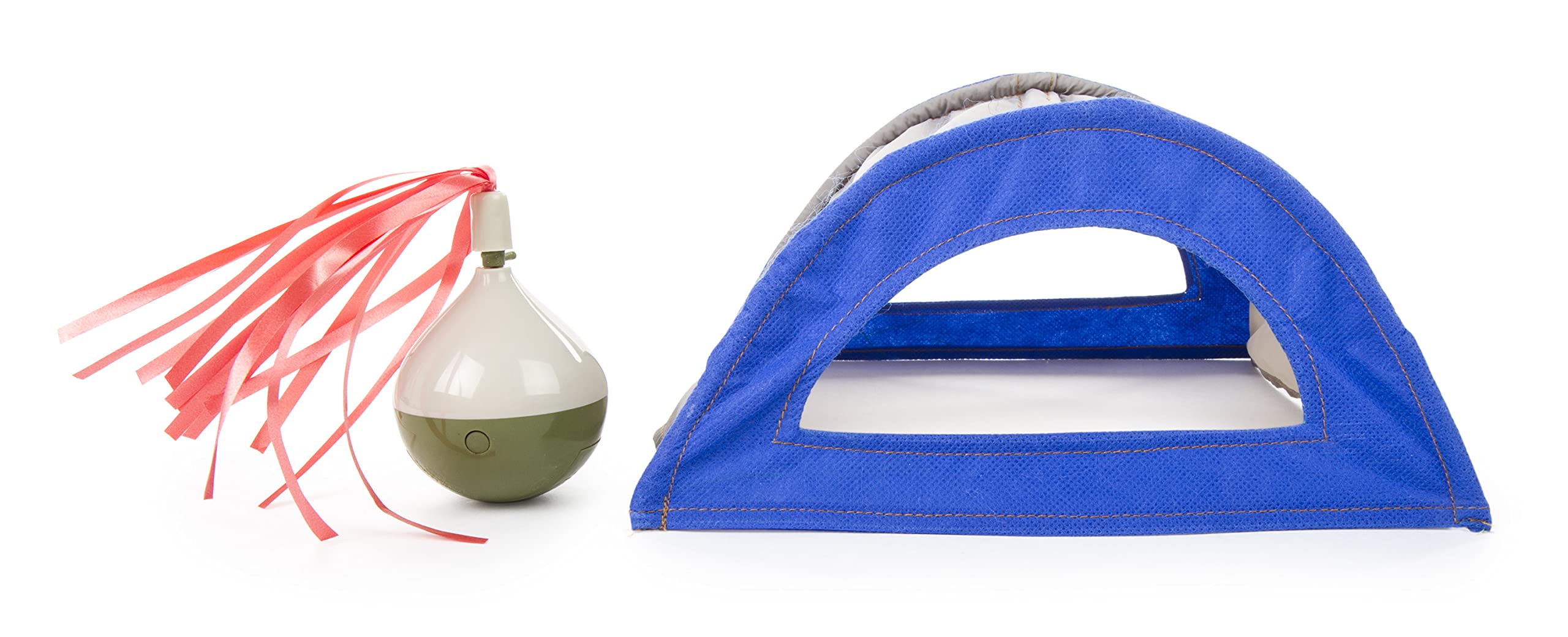 Petlinks Rowdy Rustler Electronic Motion Hide-N-Peek Ball Toy for Cats & Kittens, Spinning, Battery Powered, Fun & Engaging Play