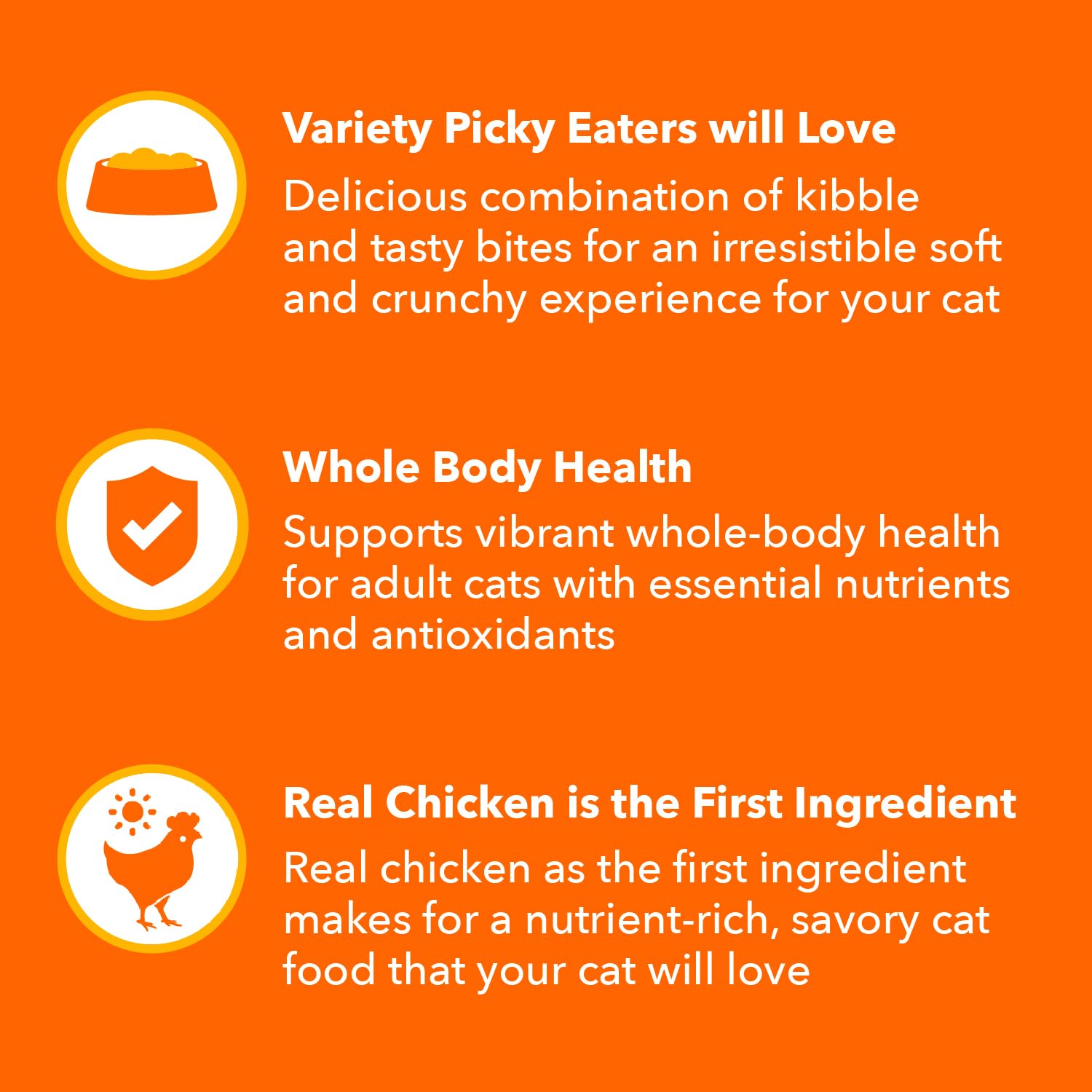 Iams Healthy Enjoyment Dry Cat Food Chicken & Beef Recipe, 6 lb. Bag