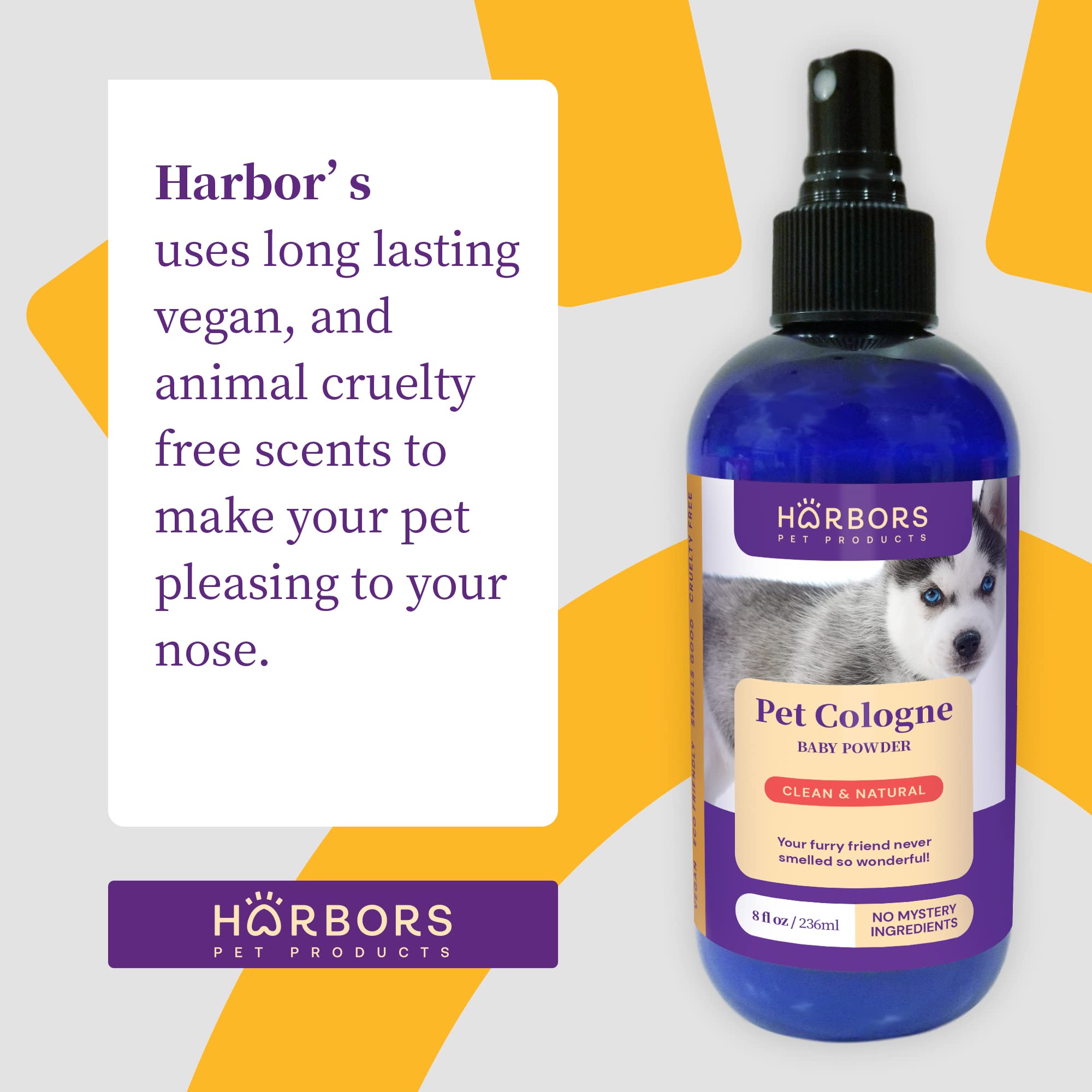 Harbor'S Pet Cologne (Baby Powder)