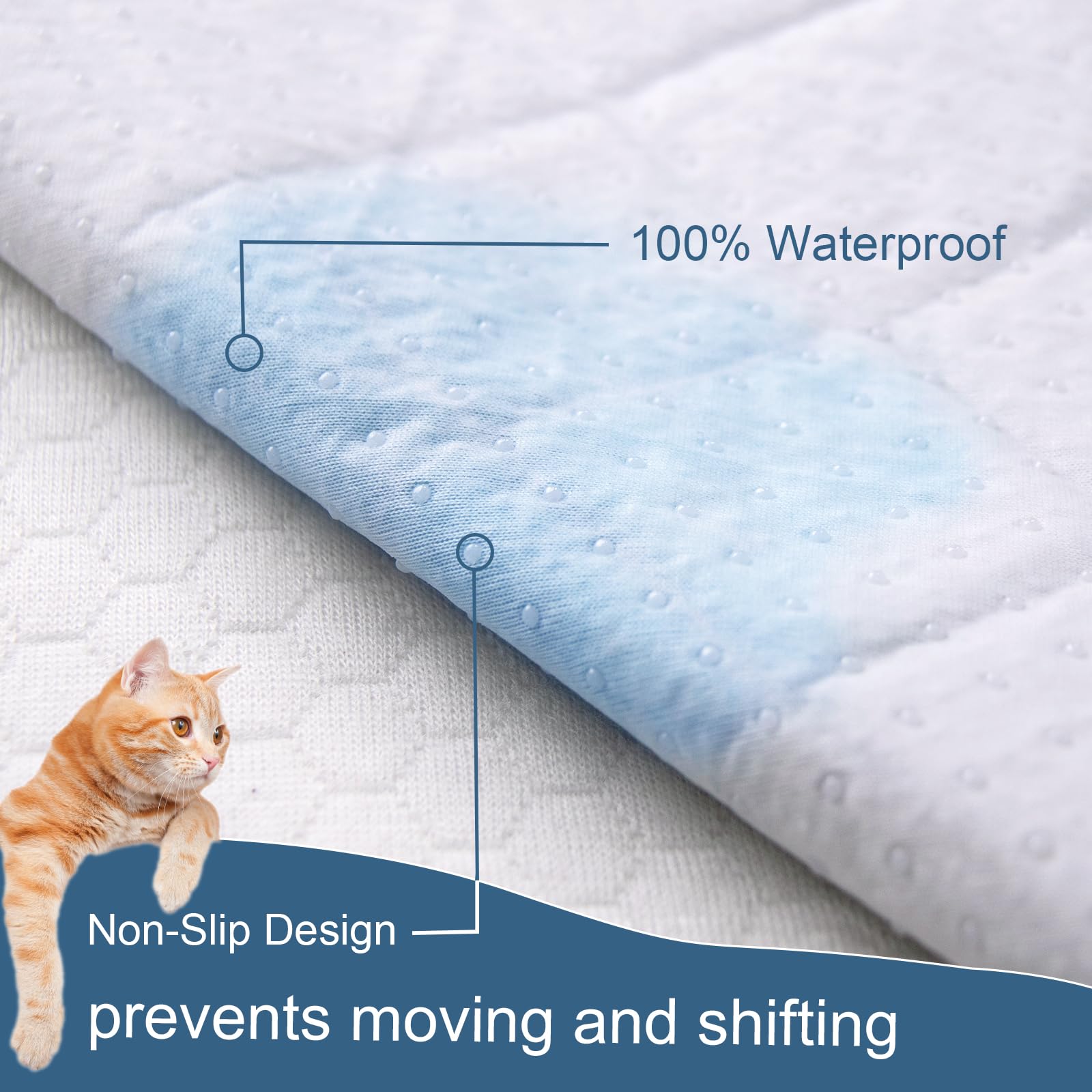 Waterproof Dog Couch Cover Pet Blanket, Dog Bed Cover Blanket For Couch With Anti-Slip Back For Furniture Bed Sofa, Washable Sof