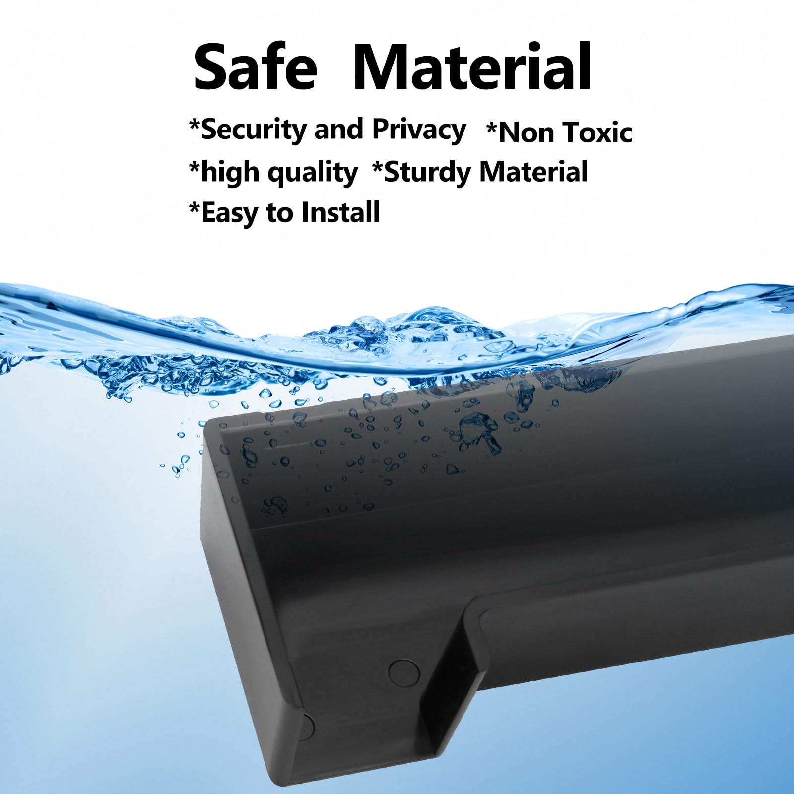 CPLIKE Shrimp Cave Aquarium Tunnel, Aquarium Decor Habitat Decoration, Black Plastic, Modern, Corydora Catfish, Kuhli Loach, Clo