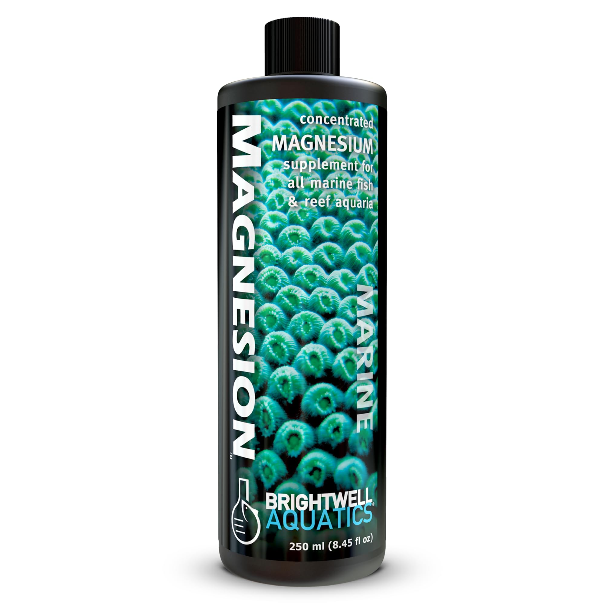 Brightwell Aquatics Magnesion Liquid Salt Water Conditioner - Concentrated Magnesium Supplement For Reef and Marine Aquariums, 8