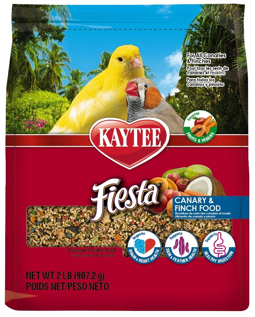 Kaytee Fiesta Canary and Finch Food, 2 Pound Bag