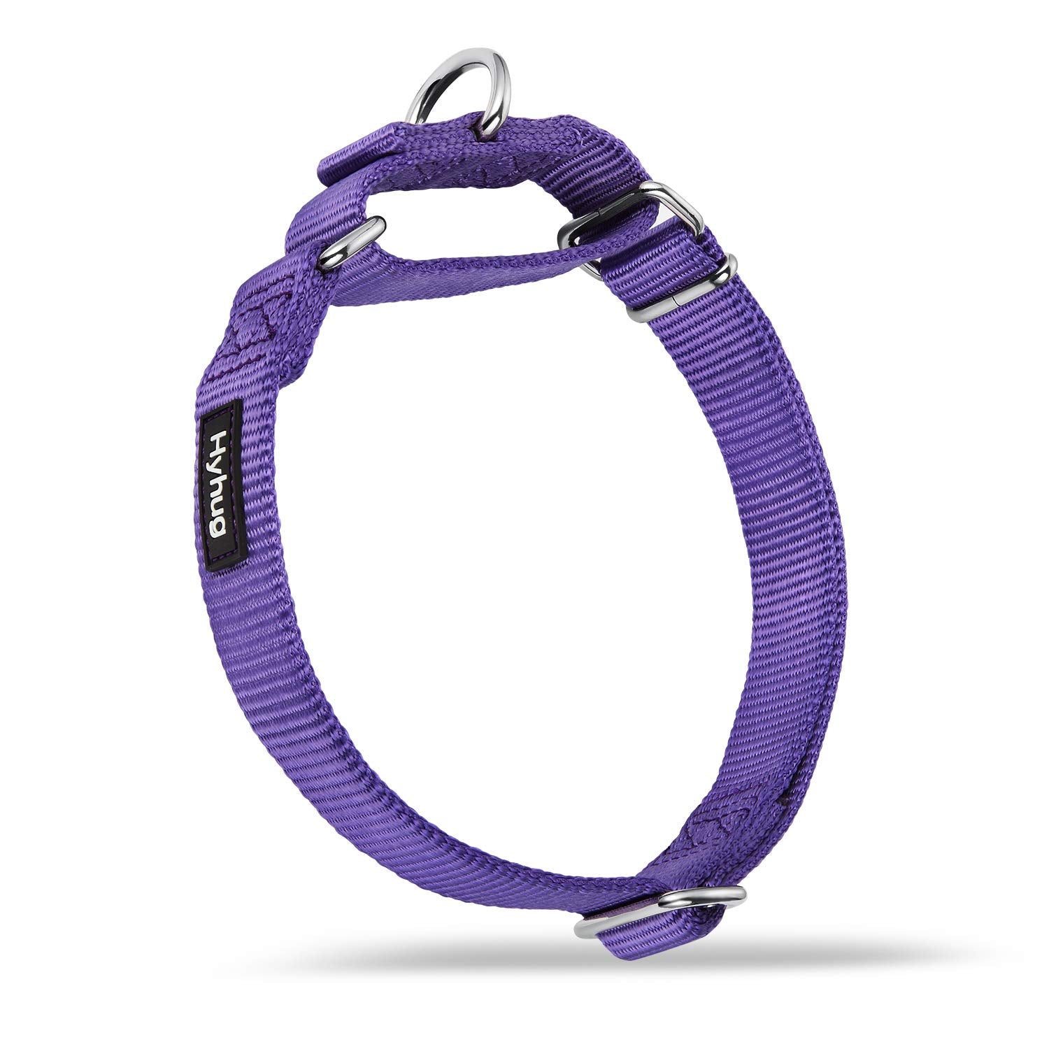 Hyhug Pets Premium Upgraded Heavy Duty Nylon Anti-Escape Martingale Collar For Pup Dogs Comfy And Safe - Professional Training, 
