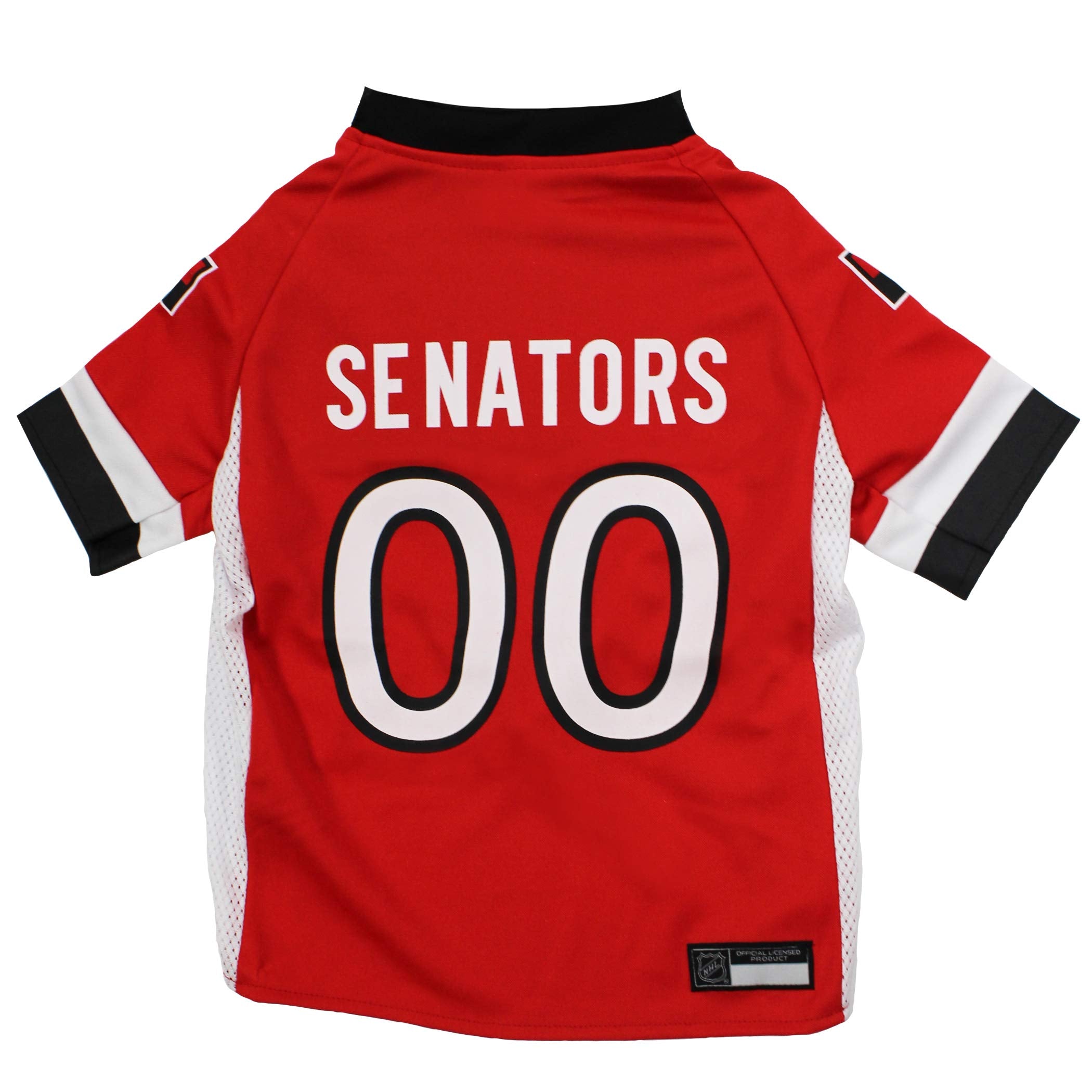 NHL Ottowa Senators Jersey for Dogs & Cats, X-Large. - Let Your Pet be a Real NHL Fan!
