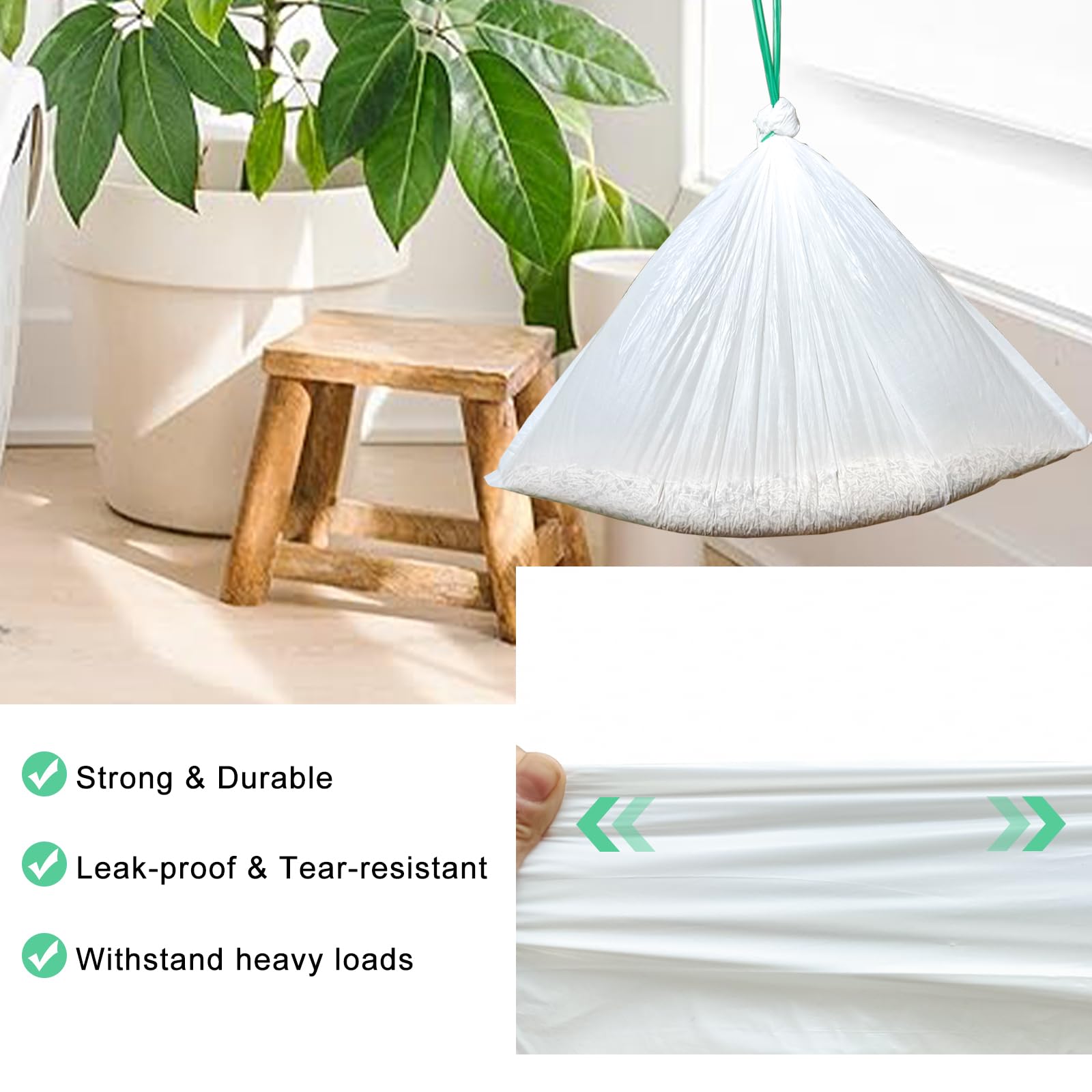 100 Count Cat Litter Liner Bags Compatible With Mw-Sc01/Mw-Sc02/Mw-Lr01 Self-Cleaning Automatic Cat Litter Box, Thick Heavy Duty