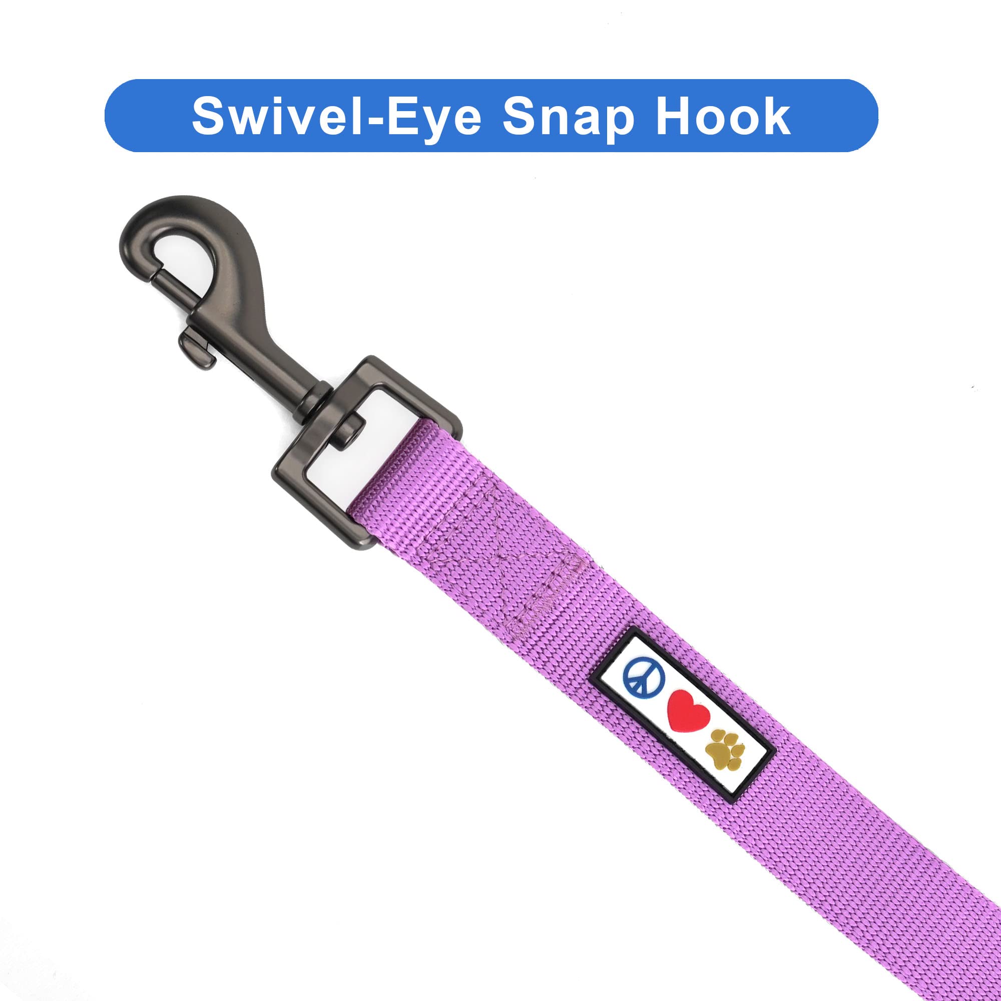 Pawtitas 6 FT Solid Color Leash for Puppy and Dog Leash Dog Training Leash 6 ft or 1.8 m Dog Leash Extra Extra Small Dog Leash c
