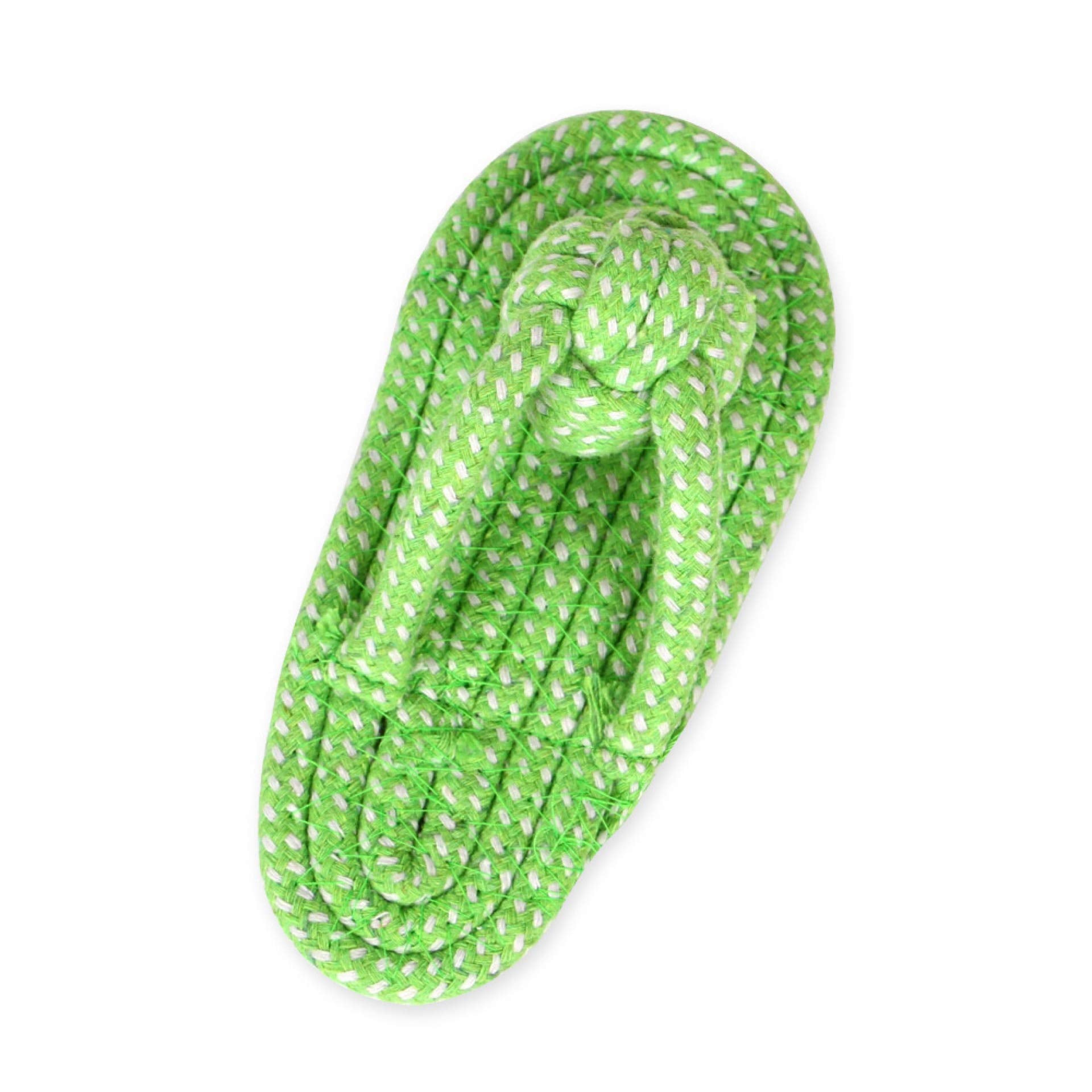 Sunglow Knotted Woven Pet Dog Toy,Puppy Molar Shoes,Eco-Friendly Cotton Rope Toys, Bite-Resistant Rope Knot Dog Toy,Medium/Small