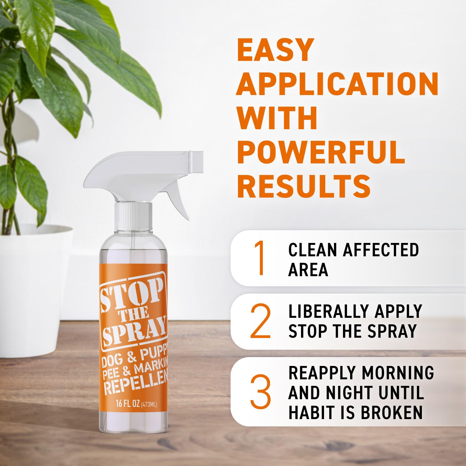 Ebpp Stop The Spray - Dog & Puppy Pee Marking Repellent - Pet Training Spray - Puppy Potty Training Spray For Dogs - Dog Pee Sto