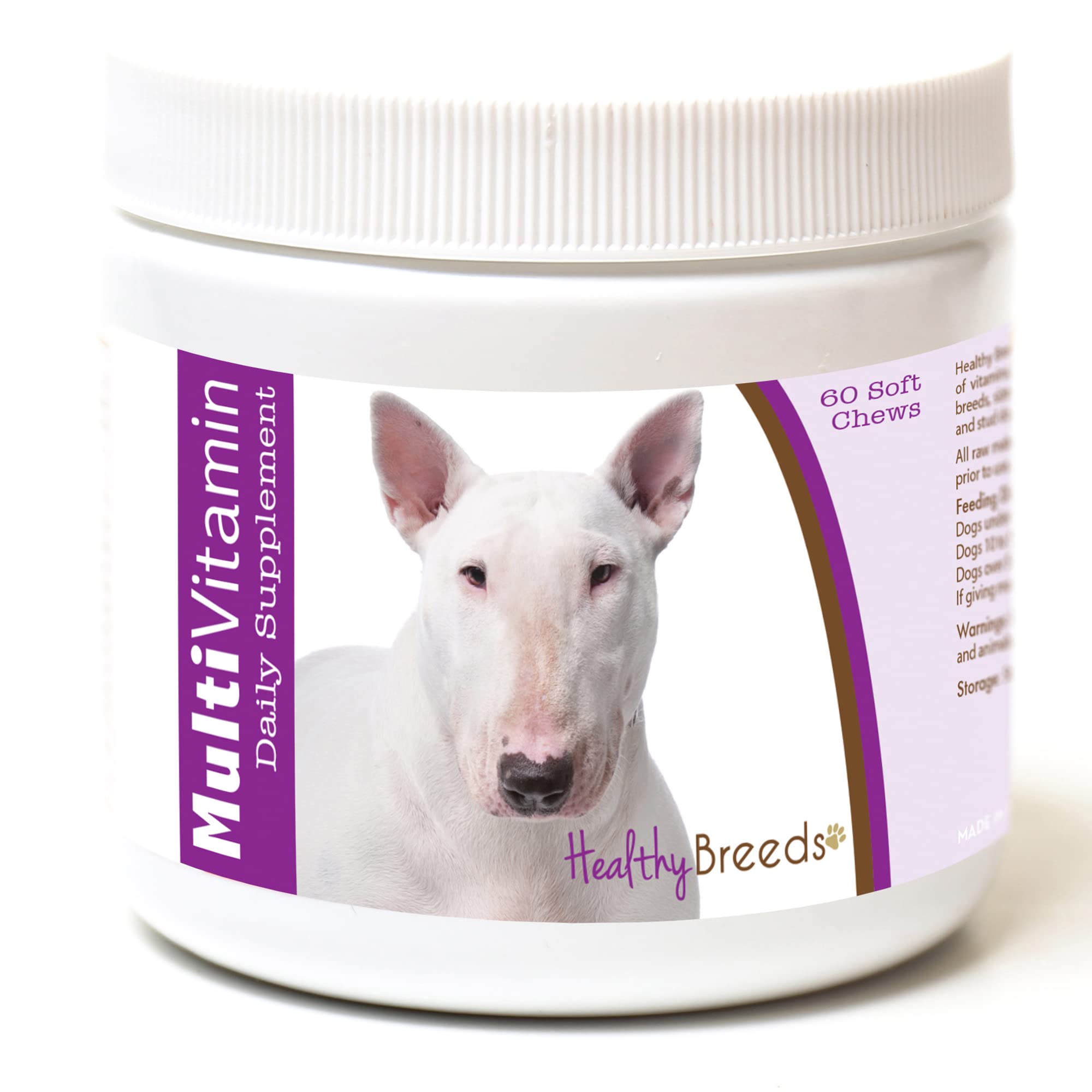 Healthy Breeds Bull Terrier Multi-Vitamin Soft Chews 60 Count