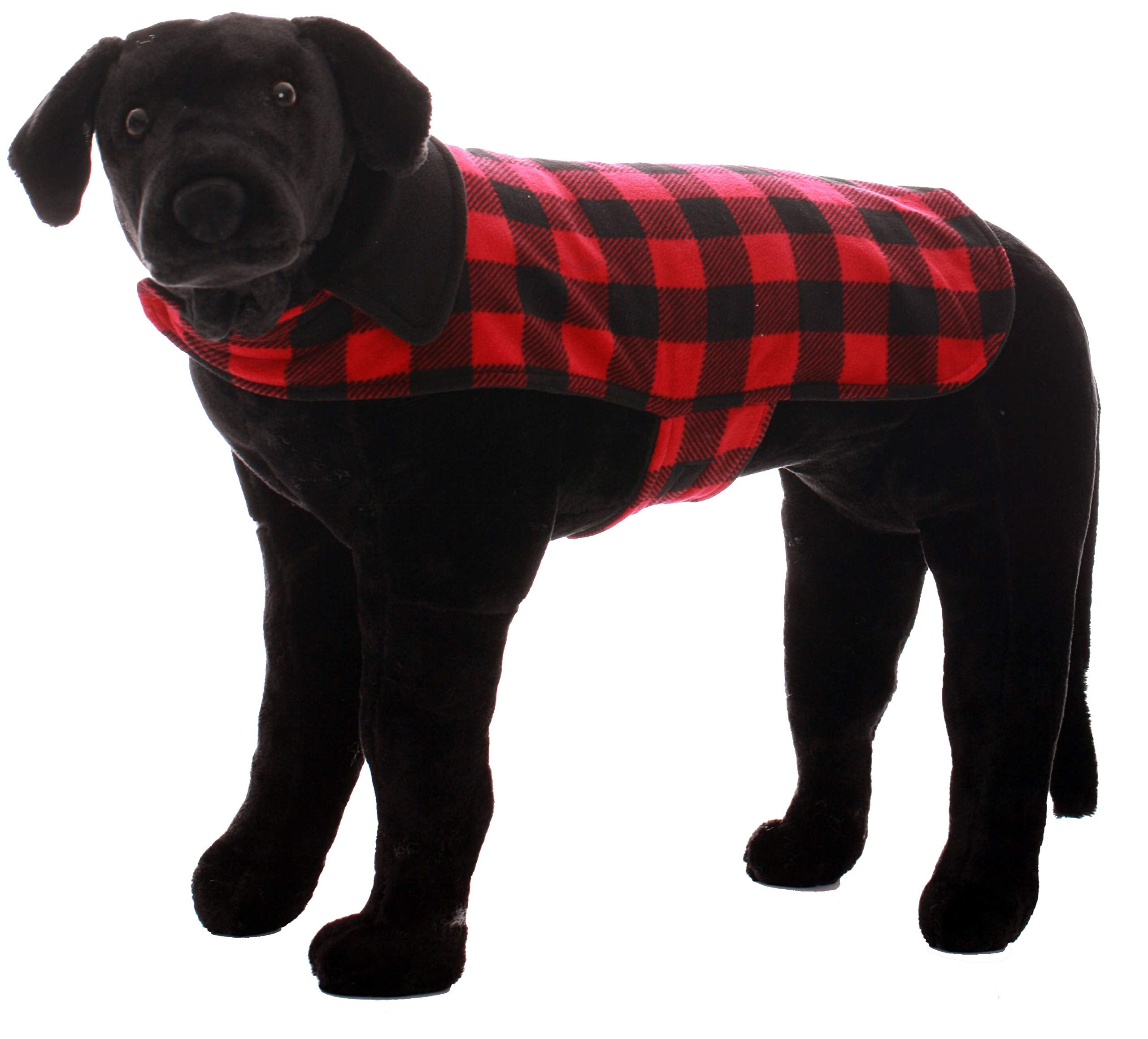 #followme Buffalo Plaid Dog Jacket Clothes for Dogs 6747-10195A-M