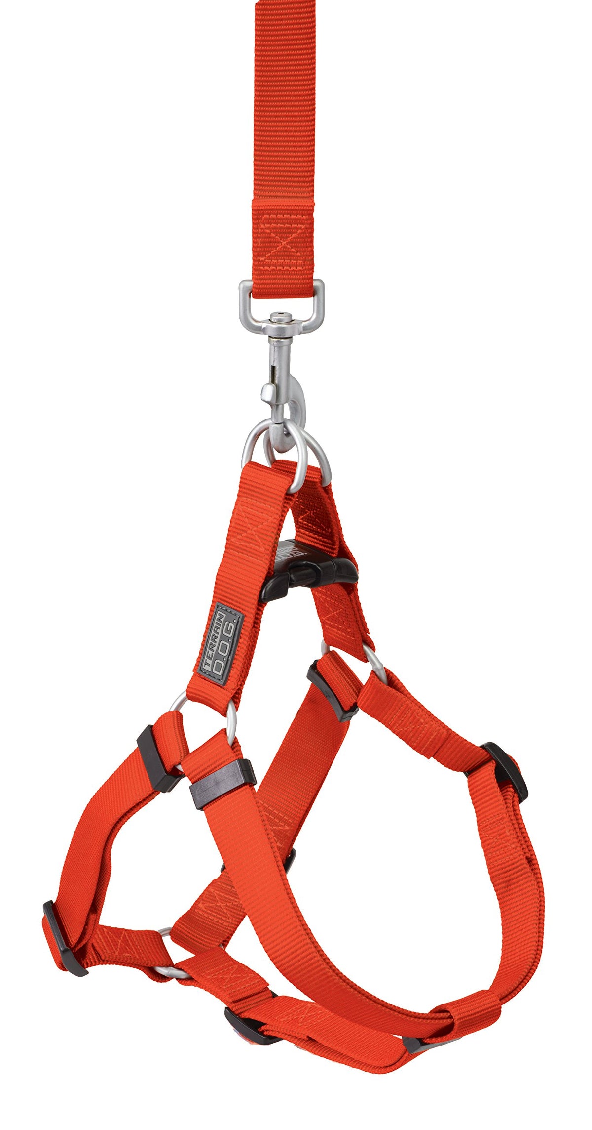 Terrain D.O.G. Nylon Dog Harness, Small, 13-20 Inch Girth Size, Orange