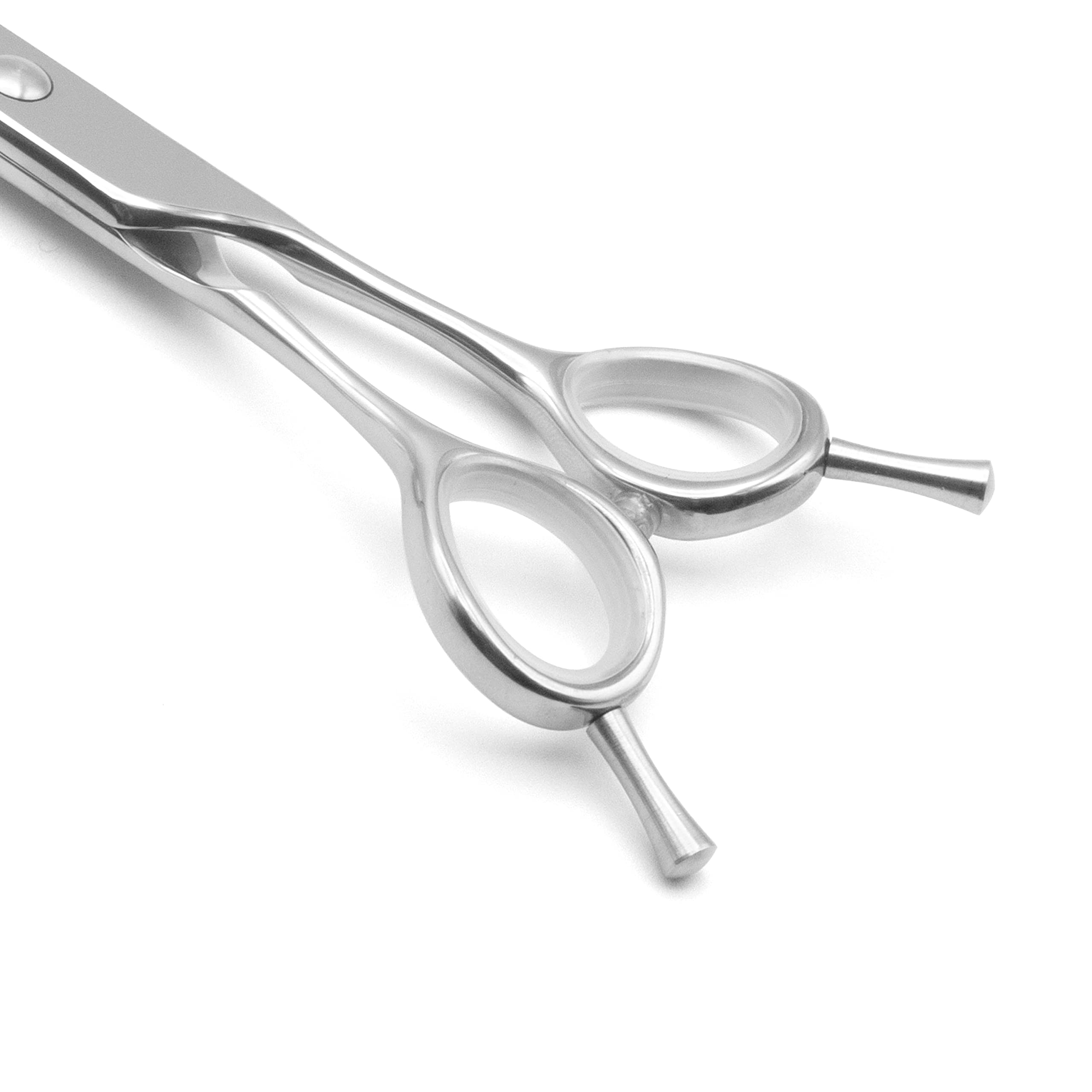 Chris Christensen Classic Series 7.5 In. Curved Dog Grooming Shears, Groom Like A Professional, Convex Blade, Any Skill Level, M
