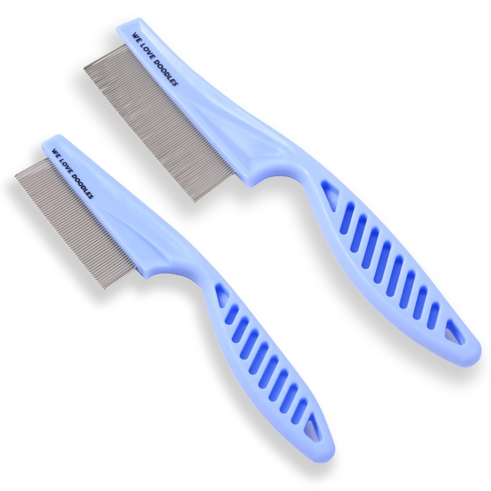Dog Face Comb, Flea Comb For Dogs, Fine Tooth Tear Stain Remover, Removes Crust, Mucus, And Stains, Face Brush For Poodles & Oth