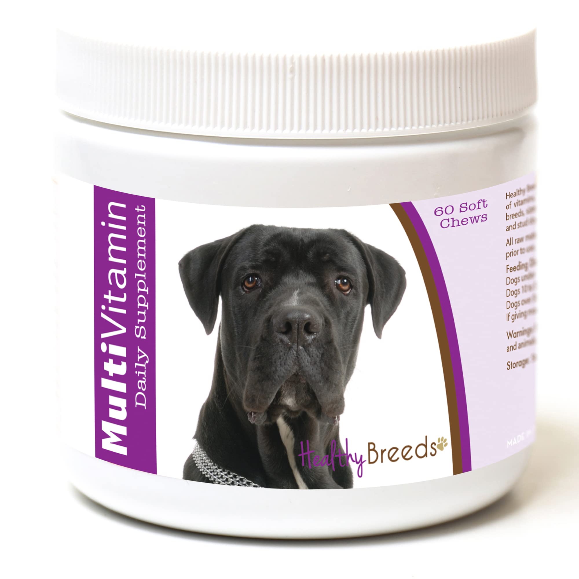Healthy Breeds Cane Corso Multi-Vitamin Soft Chews 60 Count