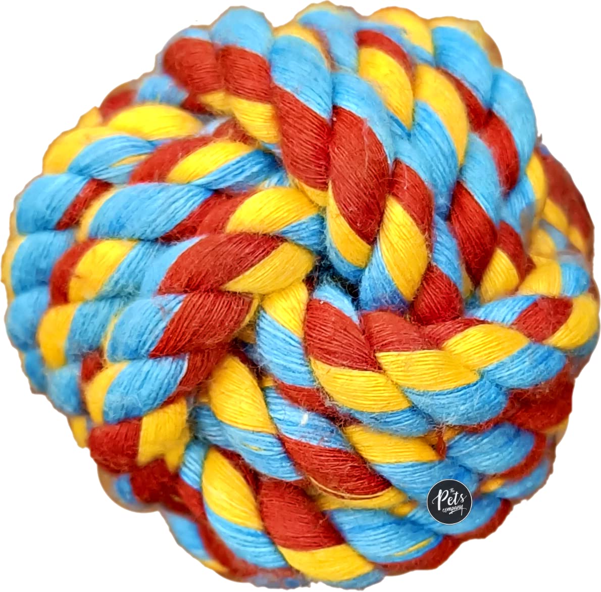 The Pets Company Dog Rope Ball for Puppy Teething, Ball Dog Toys for Puppies