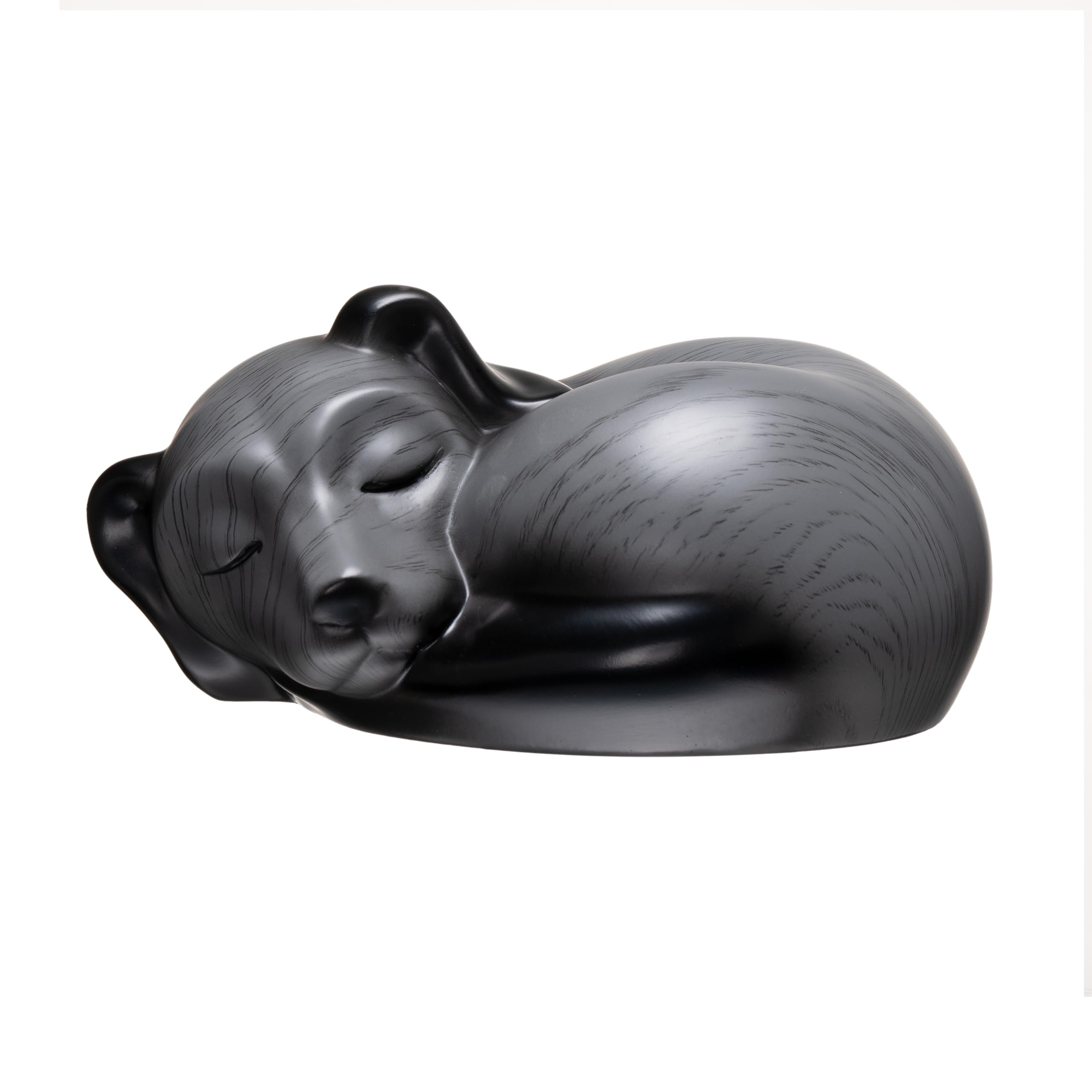Kriss Art Pet Urns,Sleeping Resin Cremation Dog Urn, Dog Urns For Ashes, Small Animal Urn(Gray)