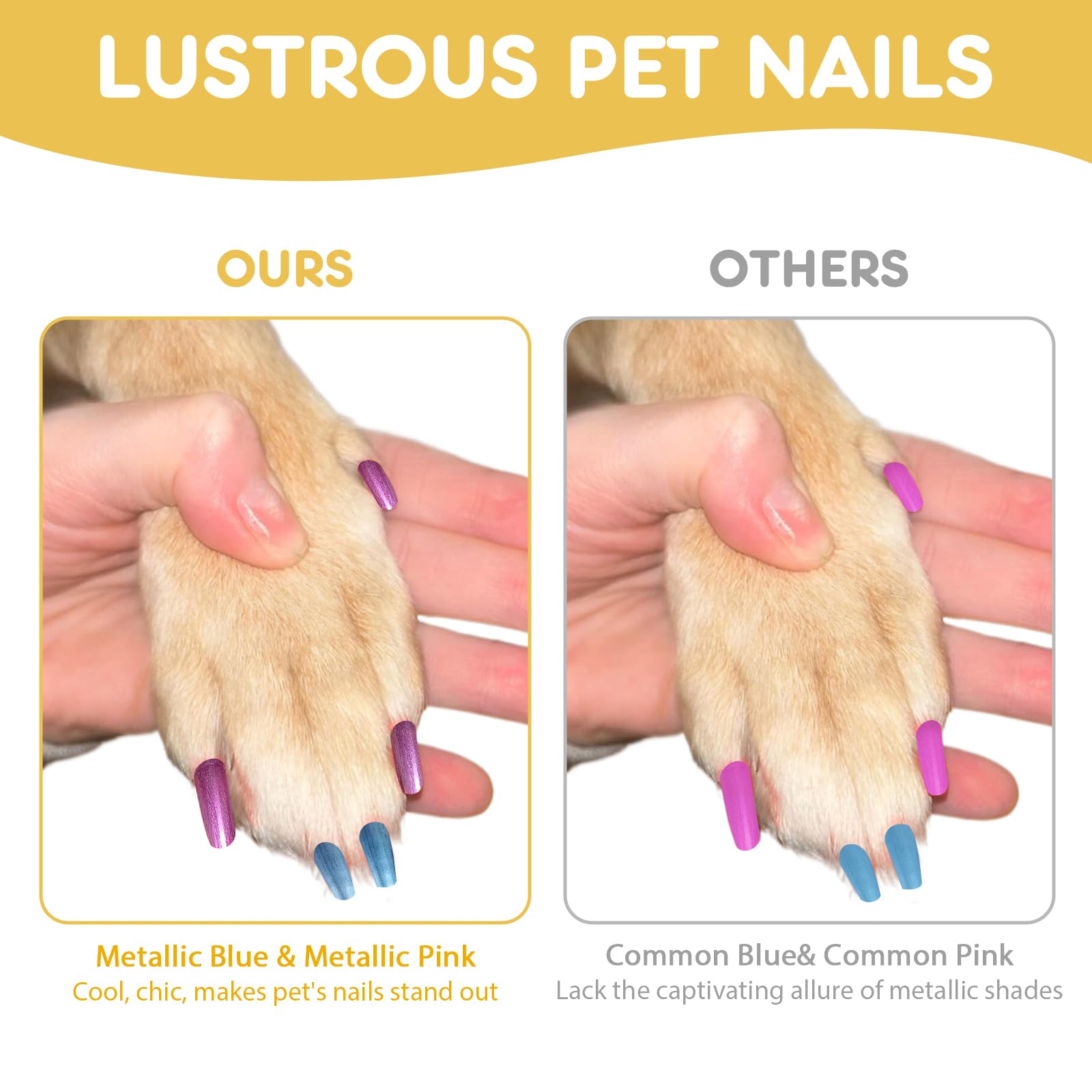 Dog Nail Polish Pens Quick Dry,12 Colors Pet Nail Polish Kit For Dogs,Cats Or Birds,Dog Safe Nail Polish And Easy To Apply,Nail