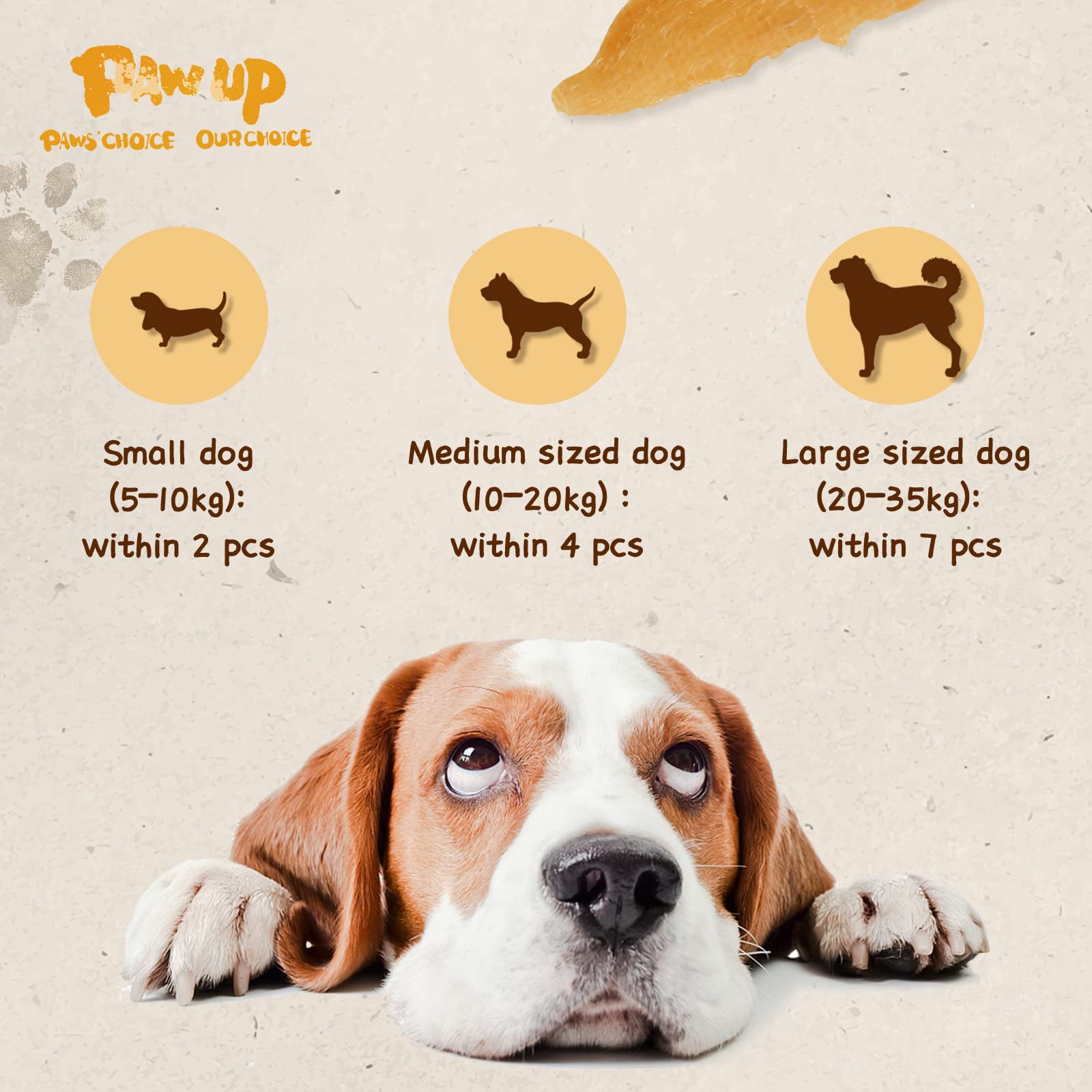 PAWUP Chicken Jerky Crisp Flakes for Dog Treats, 1% Taurine Added, 6oz (170g), Chip Jerky, High Protein Chicken Dog Training Rew