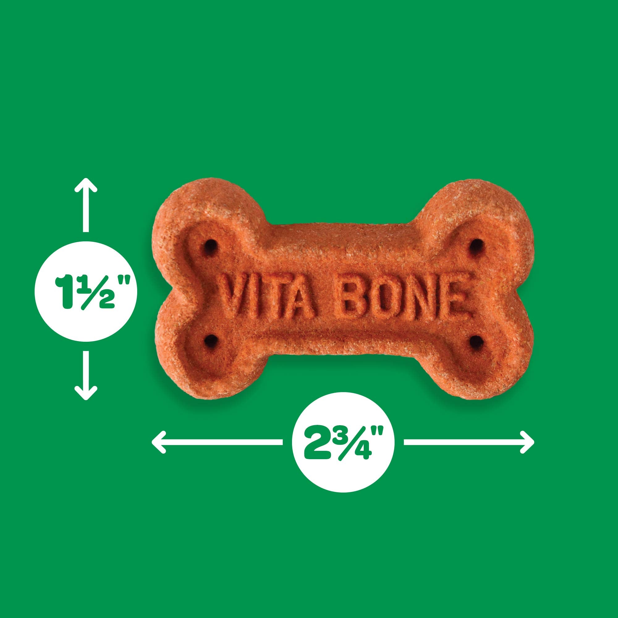 Vita Bone Multi Flavor Dog Biscuit Treats, Medium, 24 Ounce Box